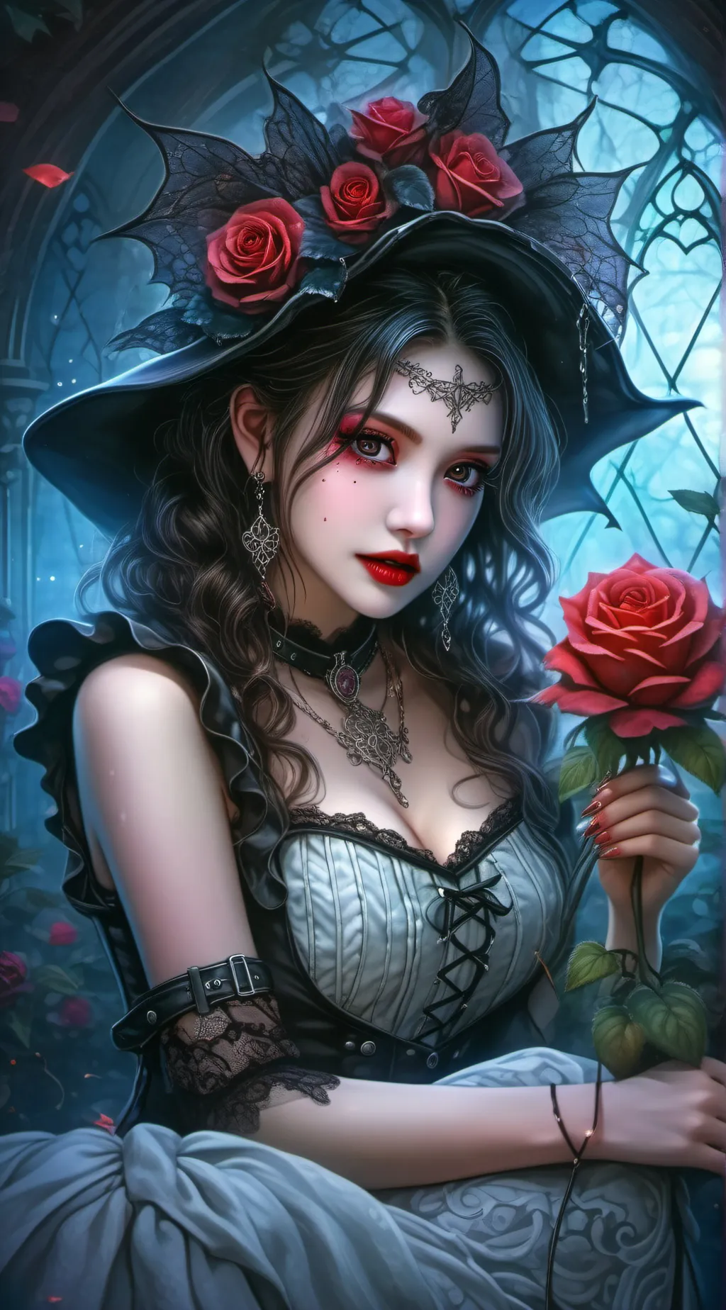 ai character: Lily background