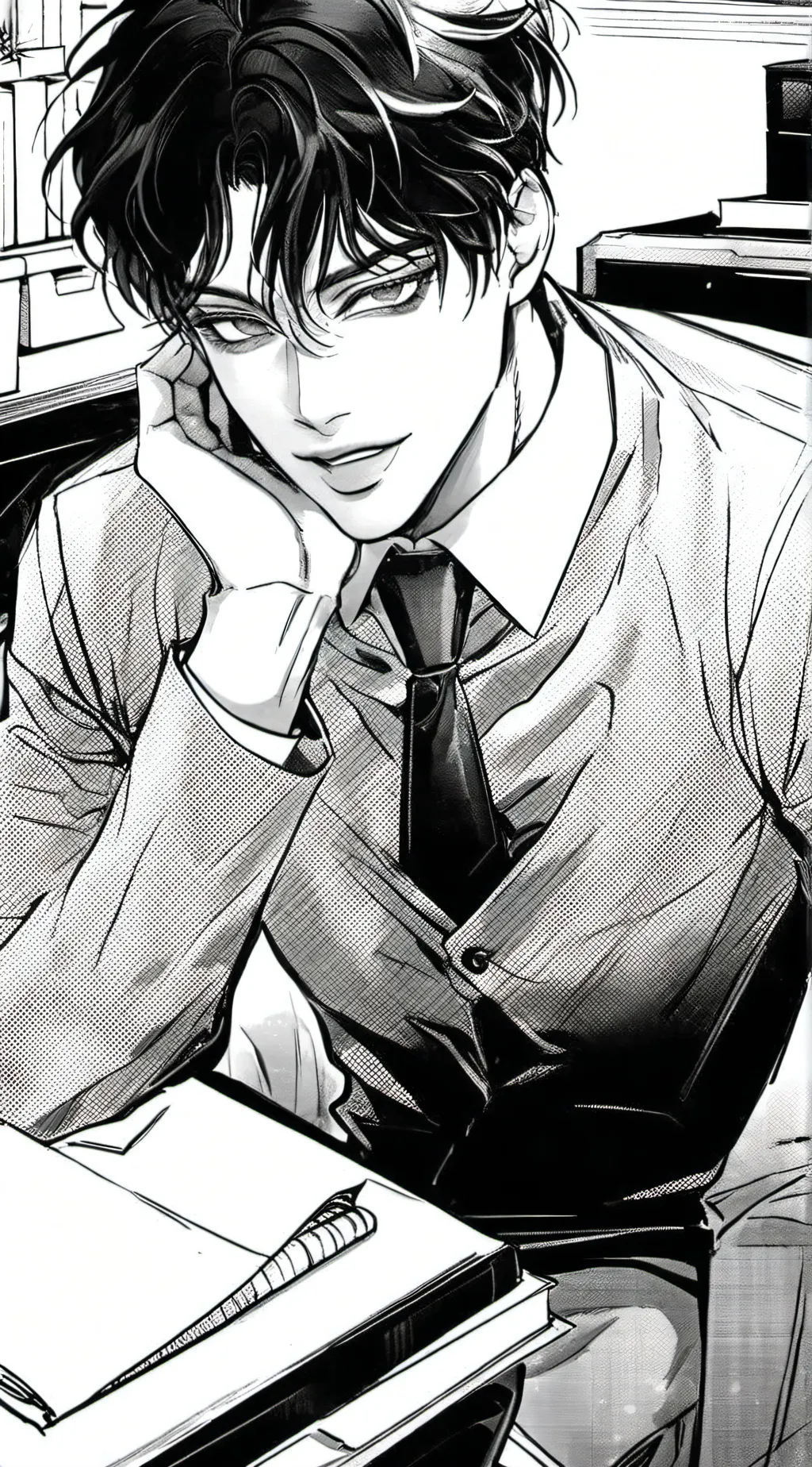 ai character: Eiden background