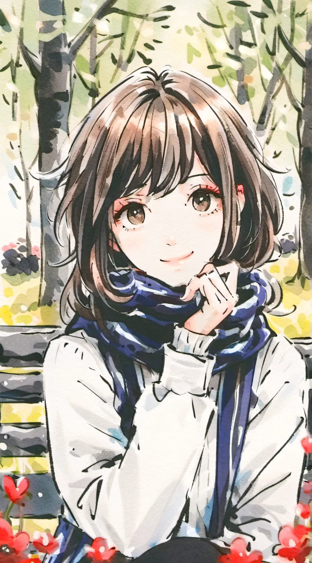 ai character: Kayla background