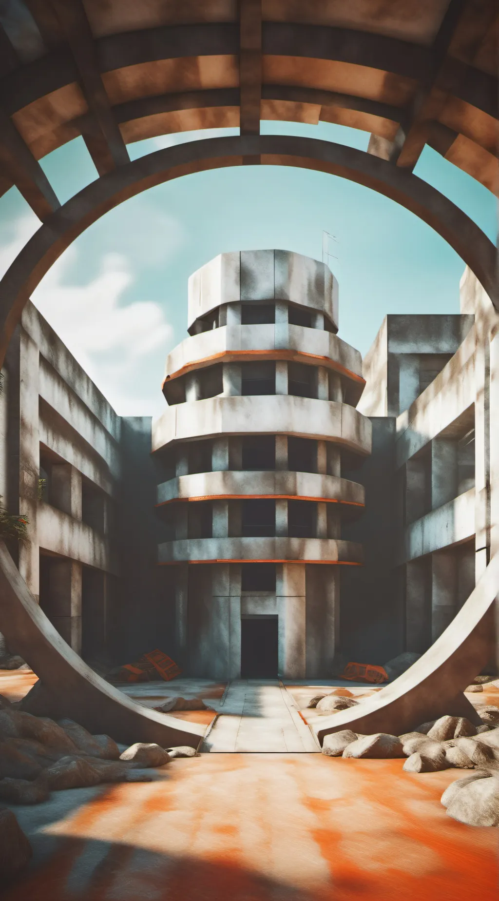 ai character: THE SCP BASE  background