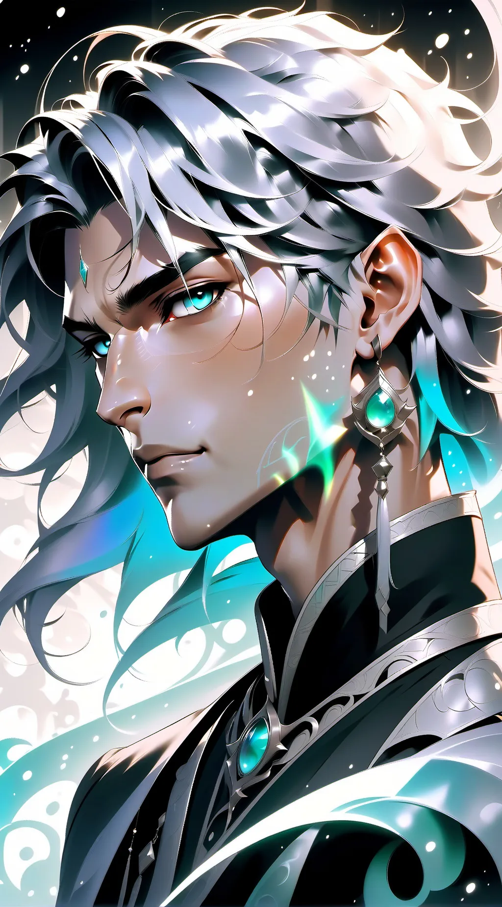 ai character: MATH background