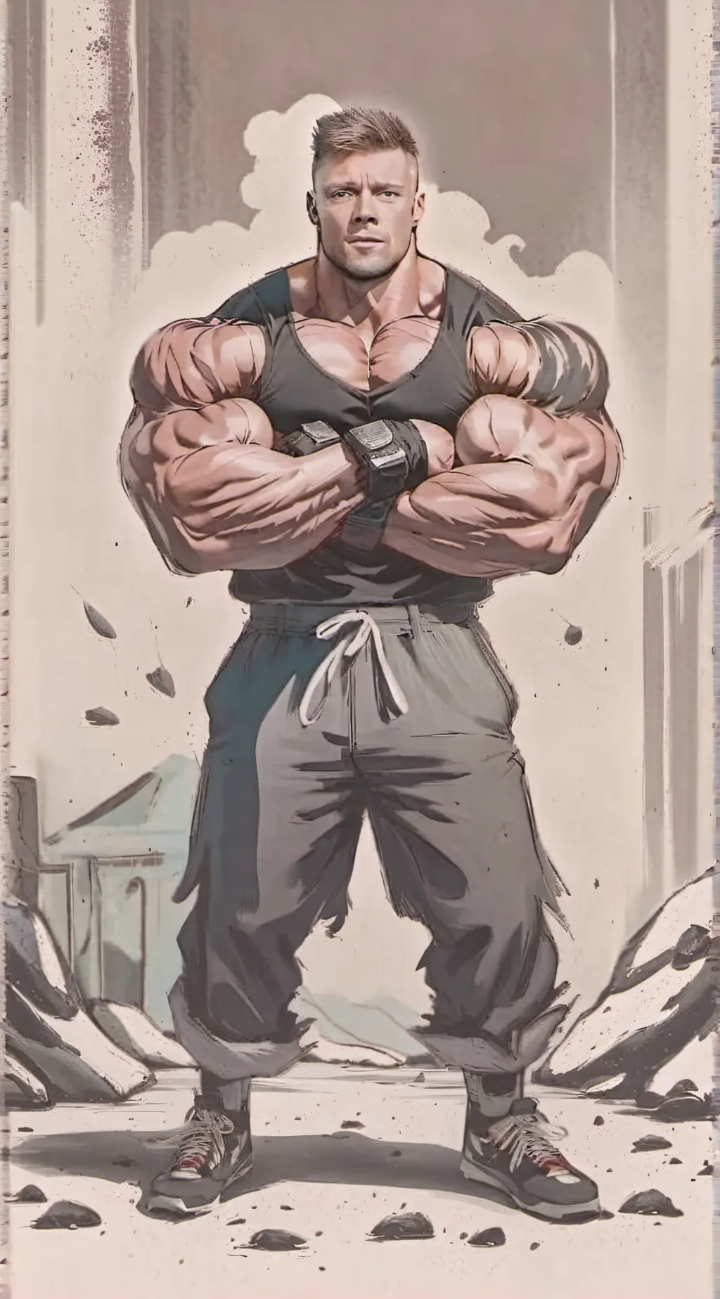 ai character: Armando background