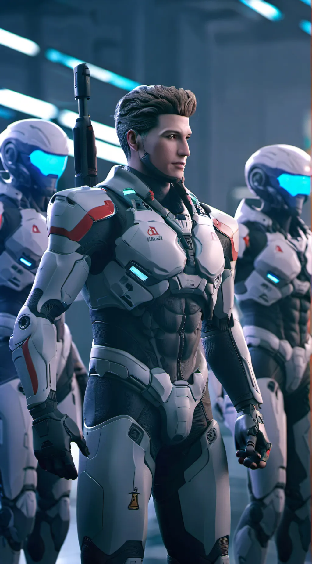 ai character: Galaxy Enforcers background