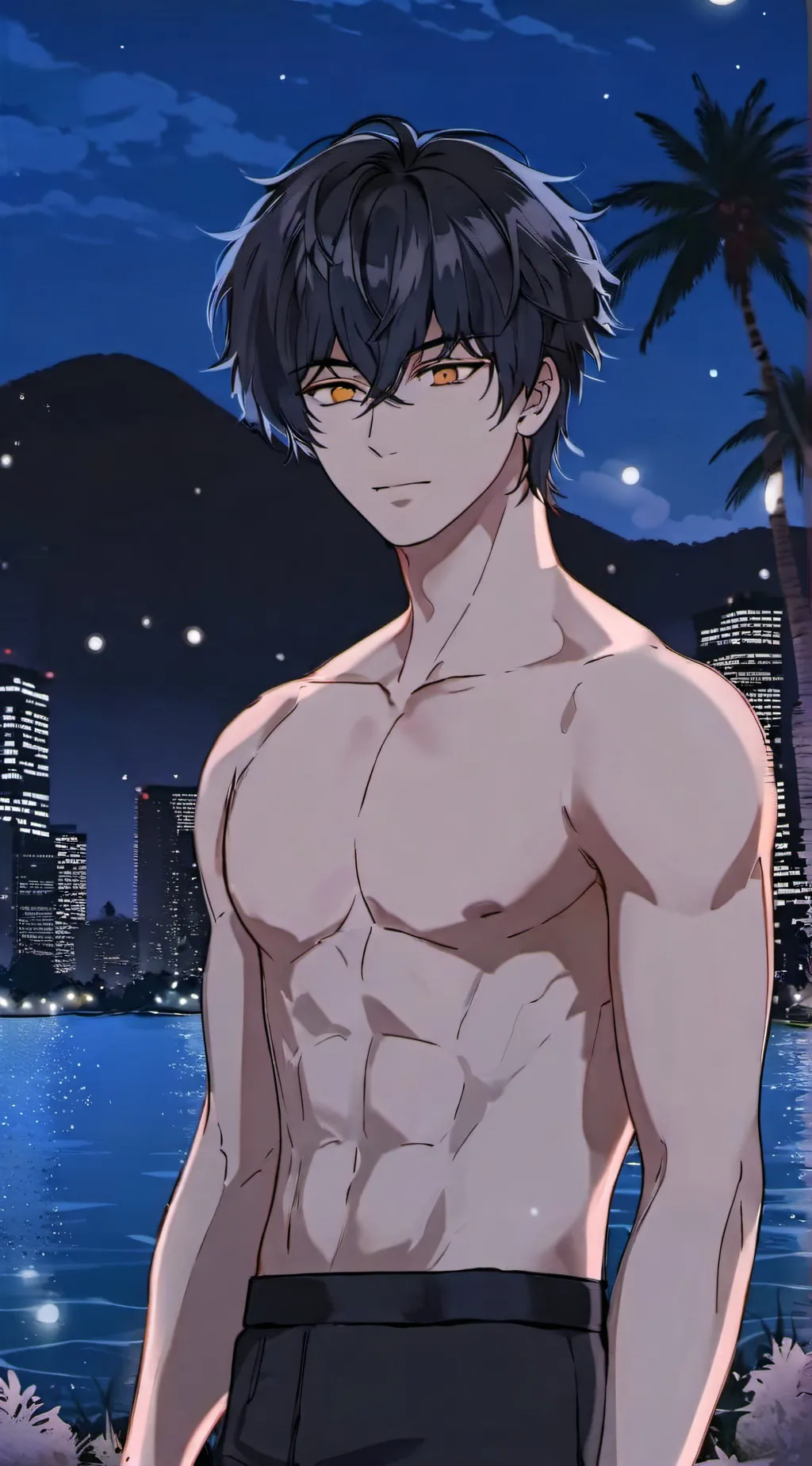 ai character: Félix ⚡ background