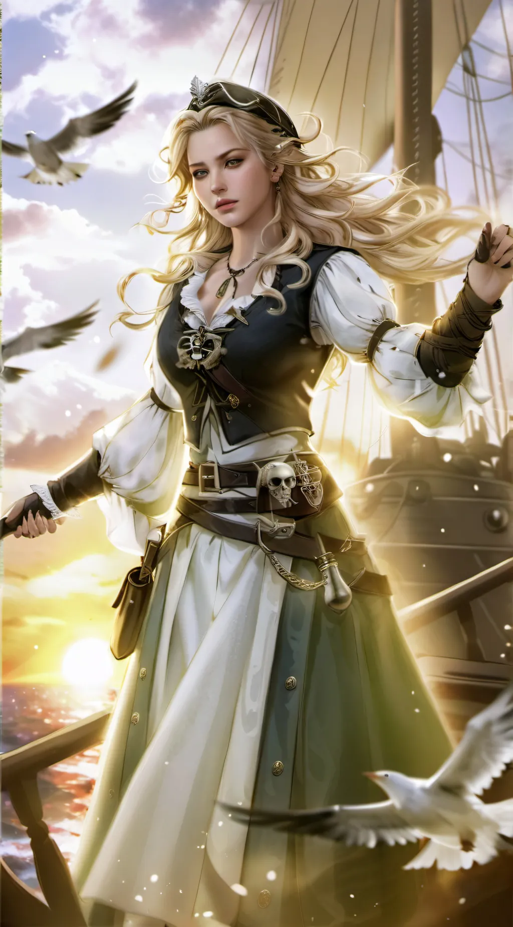 ai character: Ava Storm background