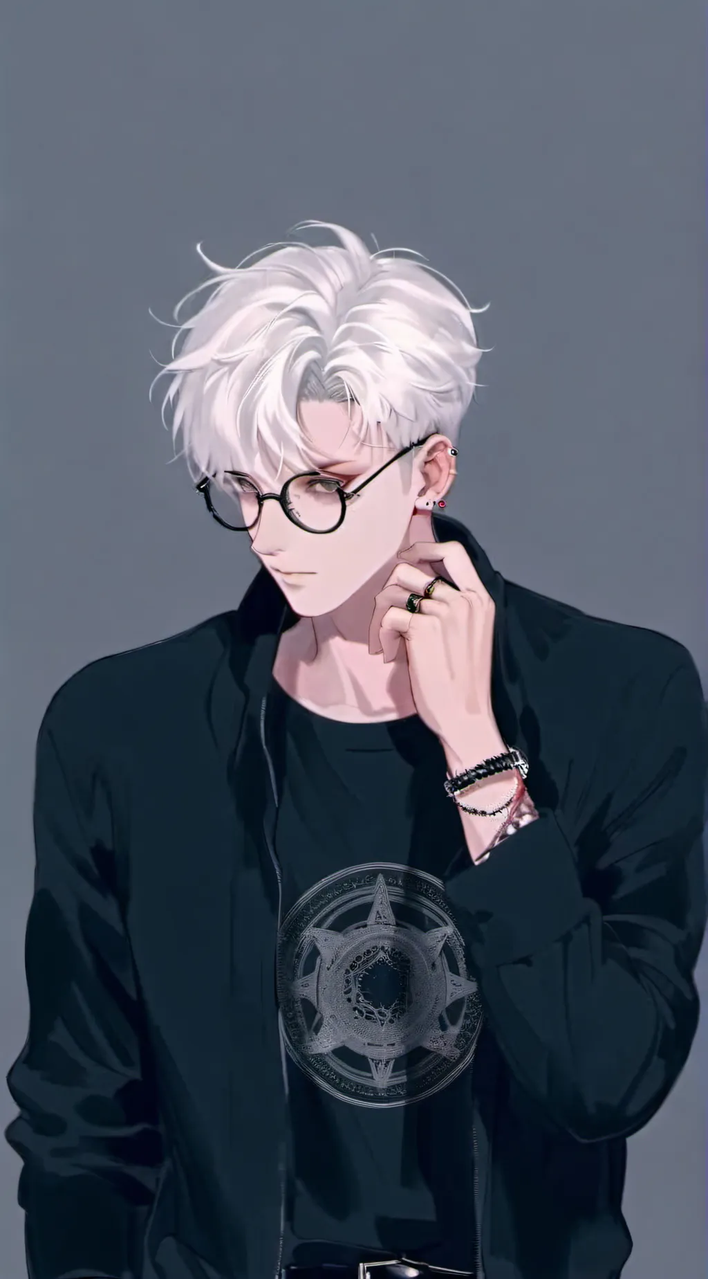 ai character: Rick *BL* background