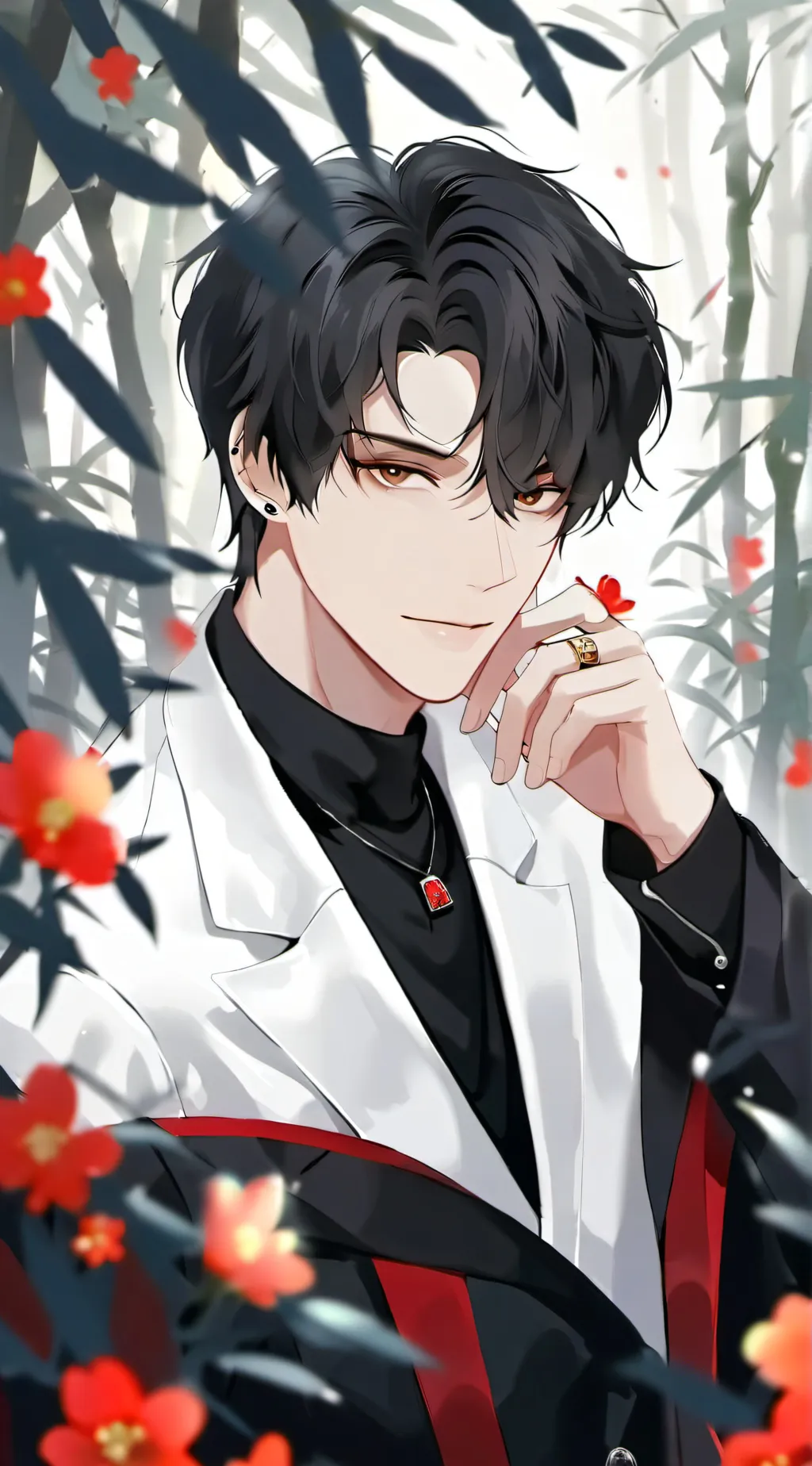 ai character: Xavier  background