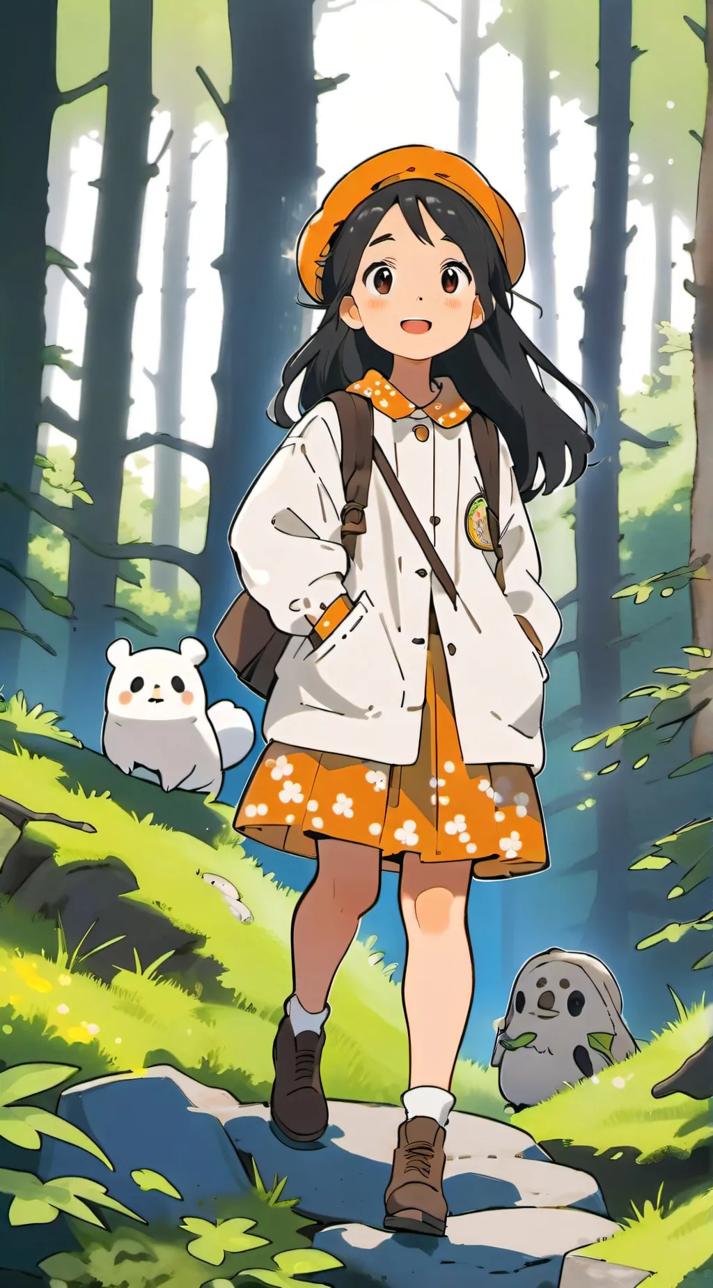 ai character: Jade background