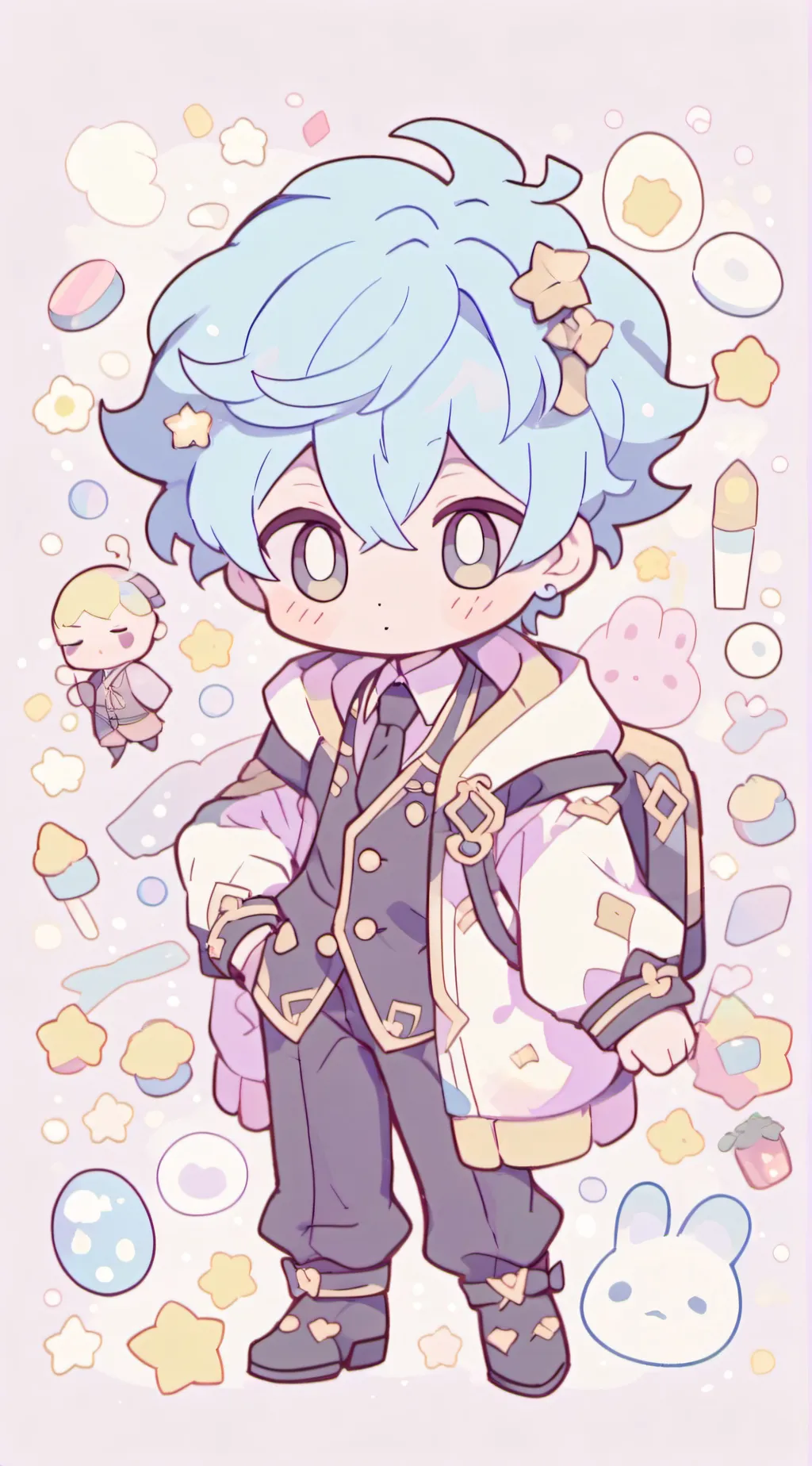 ai character: vox but ur drunk 3 background