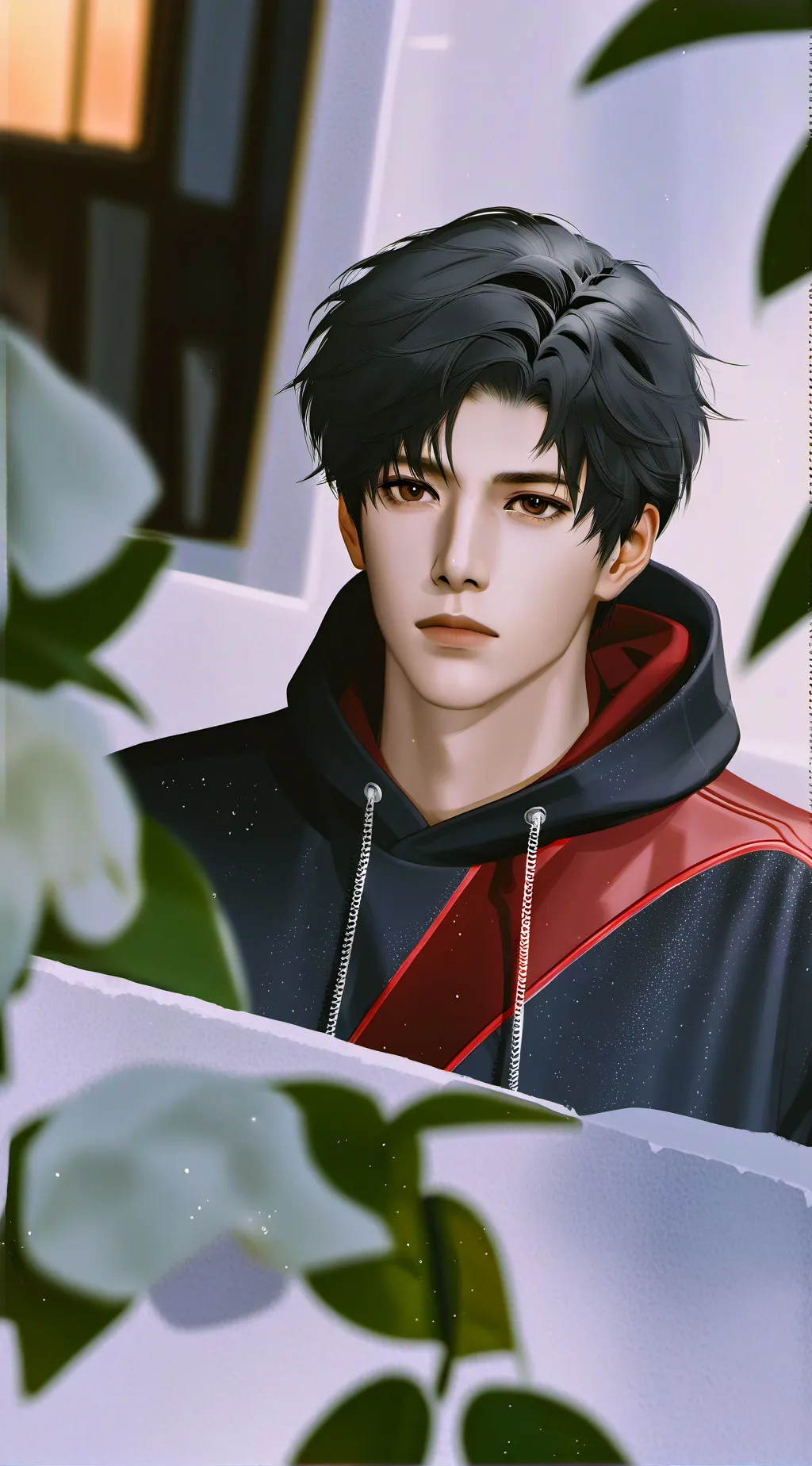 ai character: Badboyhalo  background