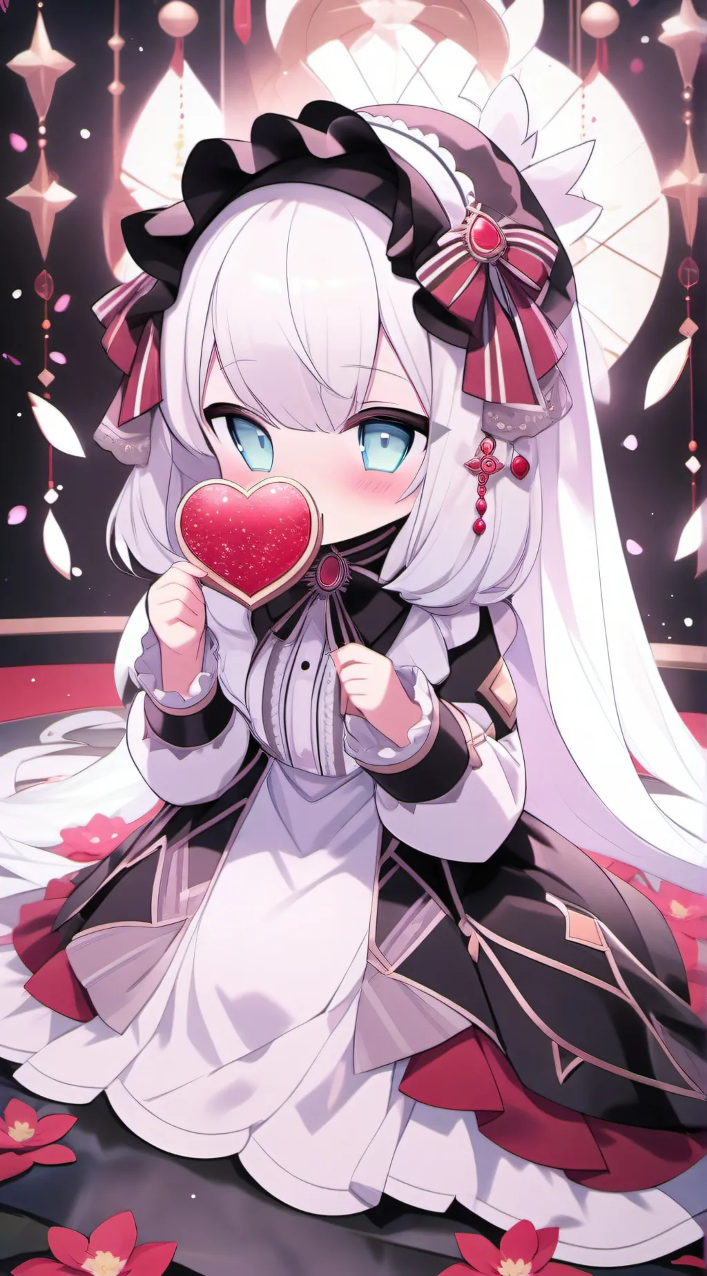 ai character: Gacha background