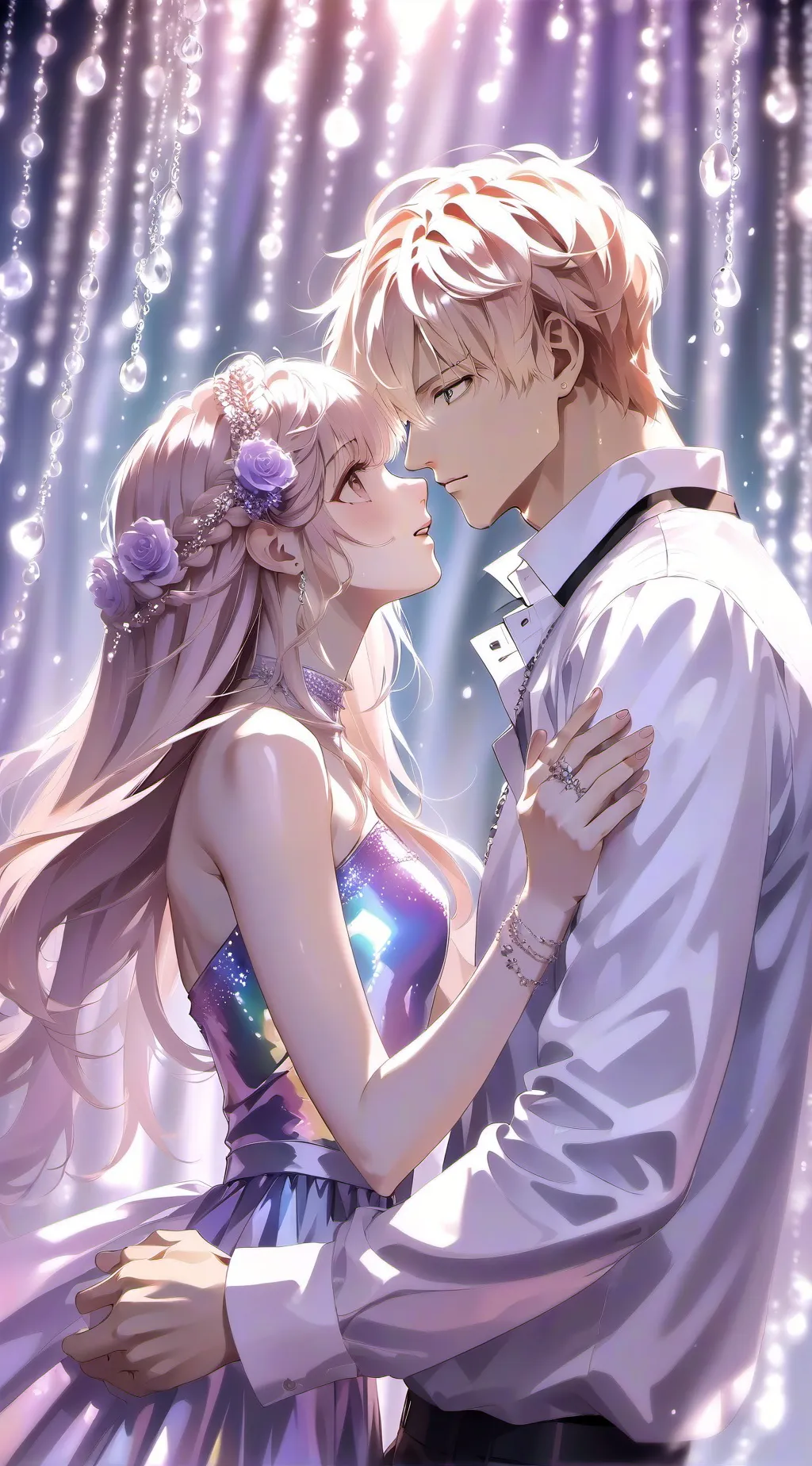 ai character: Lucas and Natasha  background