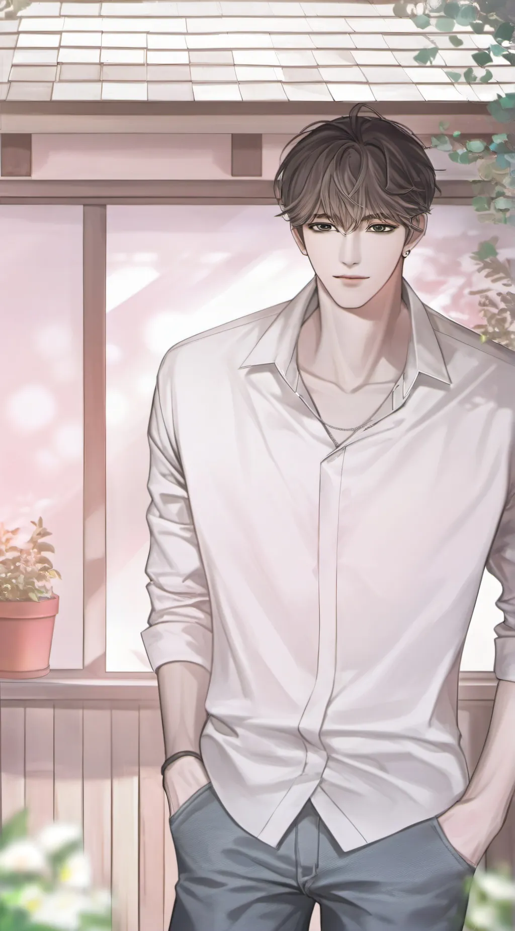 ai character: Emiliano  background