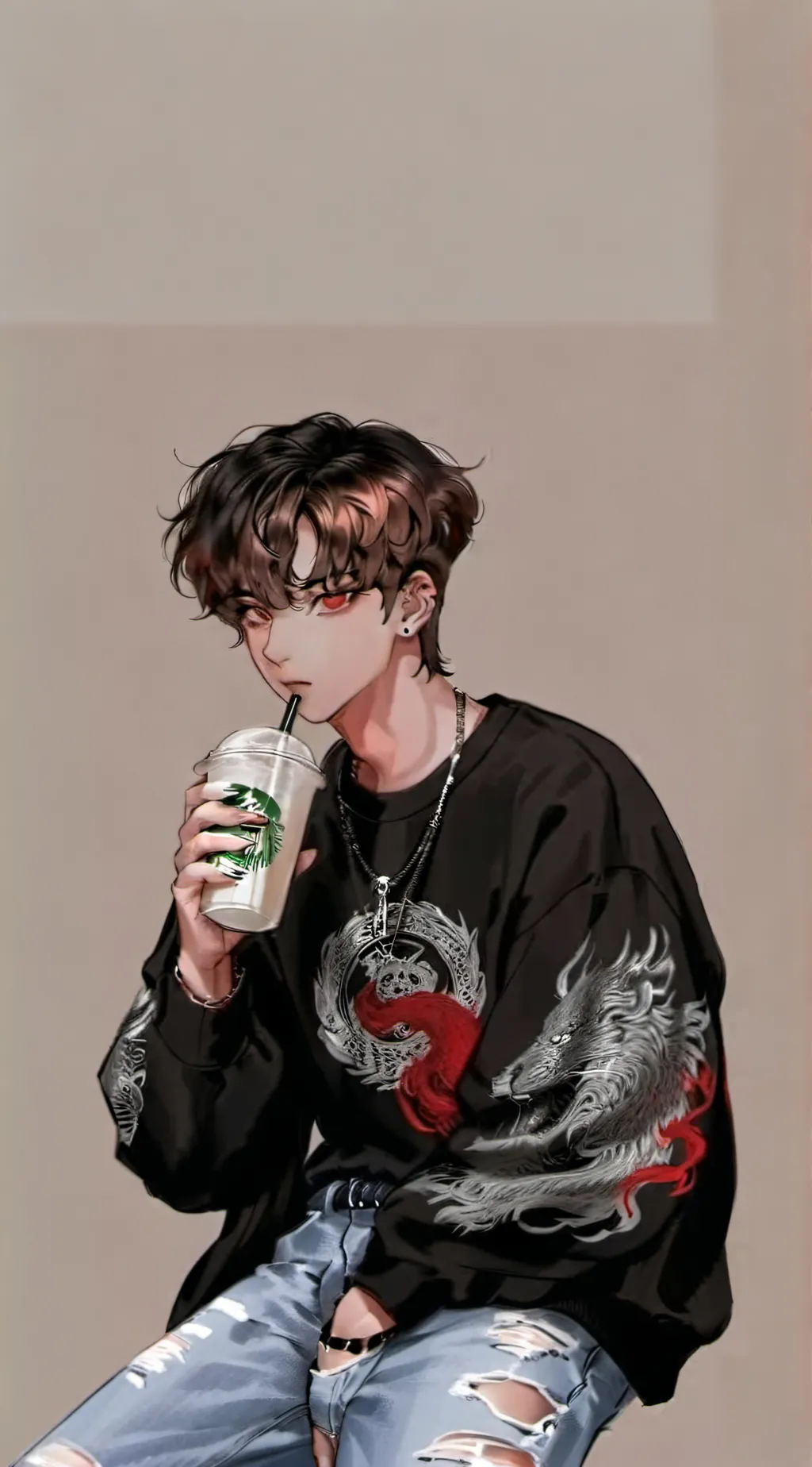 ai character: Aaron background