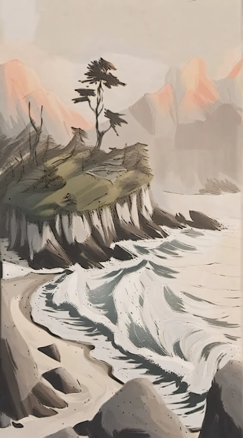 ai character: OBX background