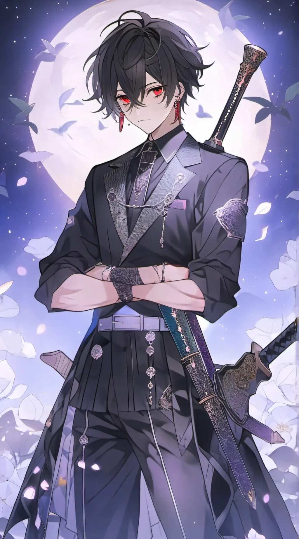 ai character: mha background