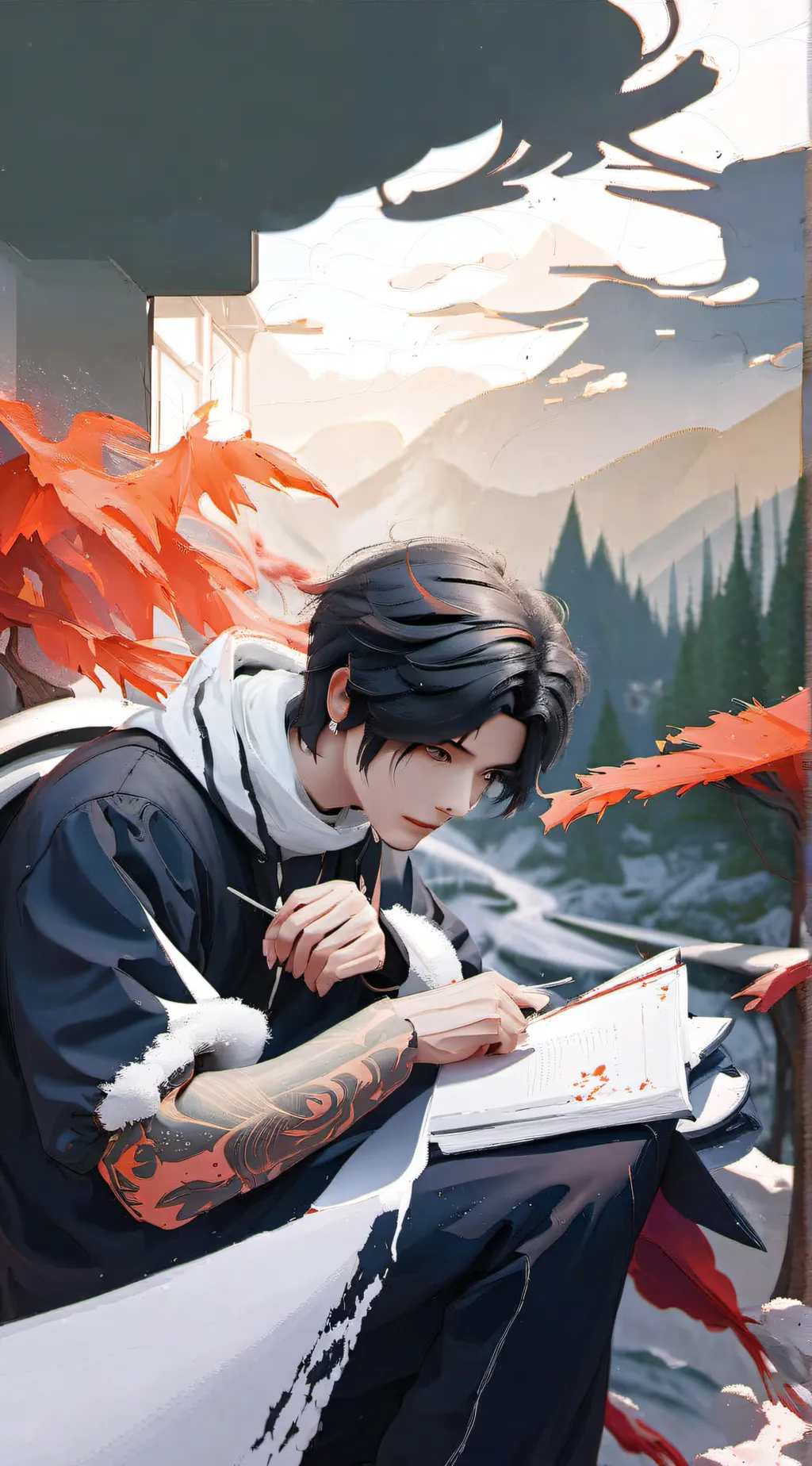 ai character: Nathan  background