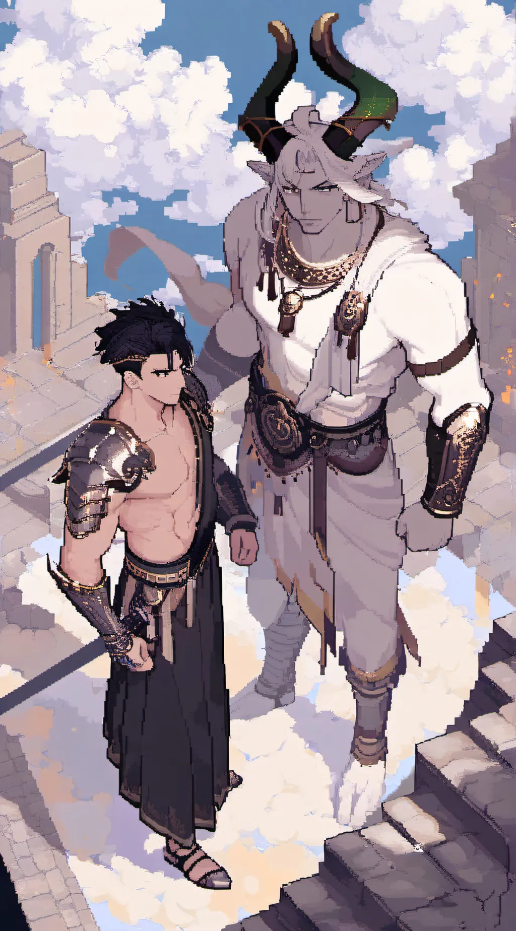 ai character: Fight OPM background