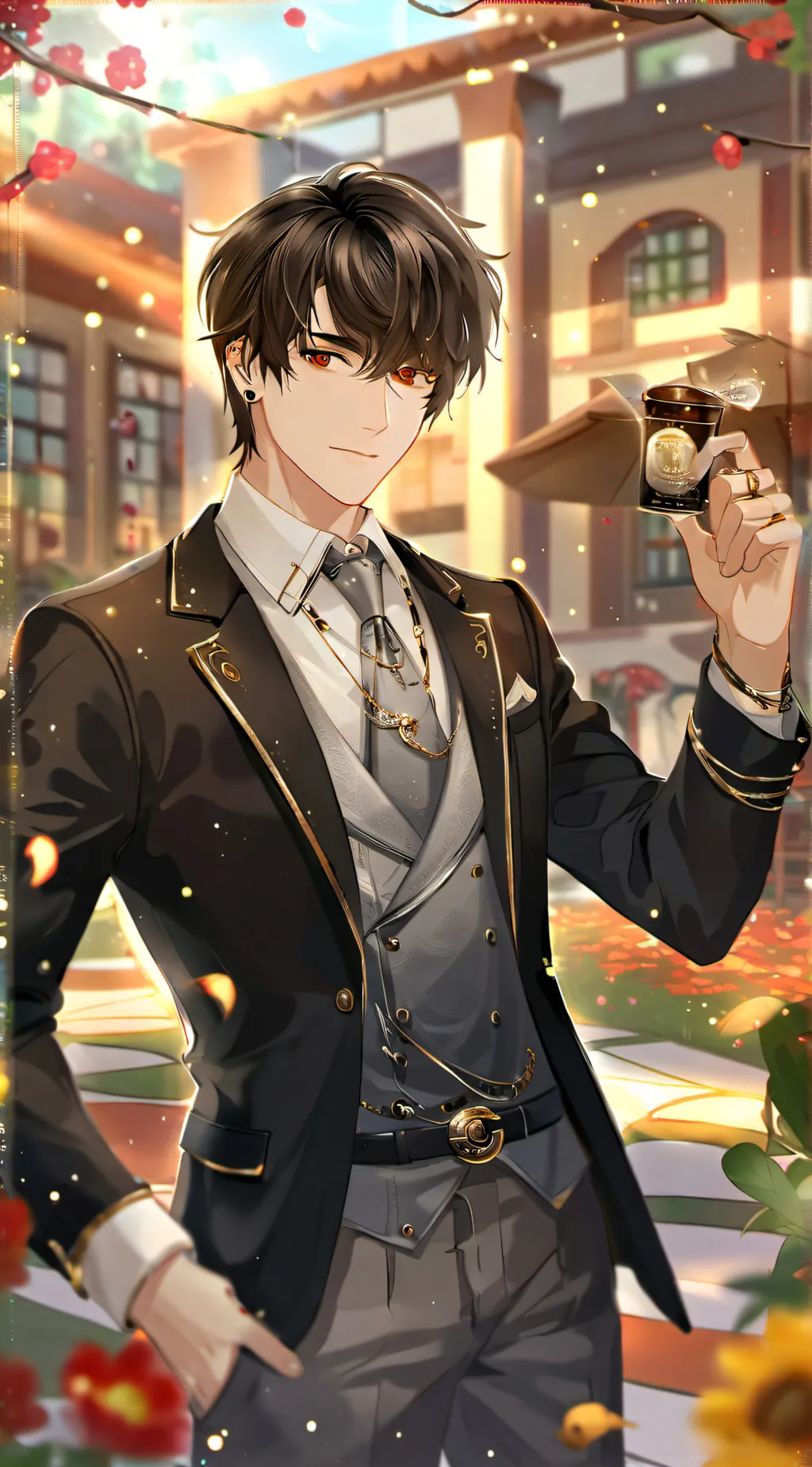 ai character: Thiago  background