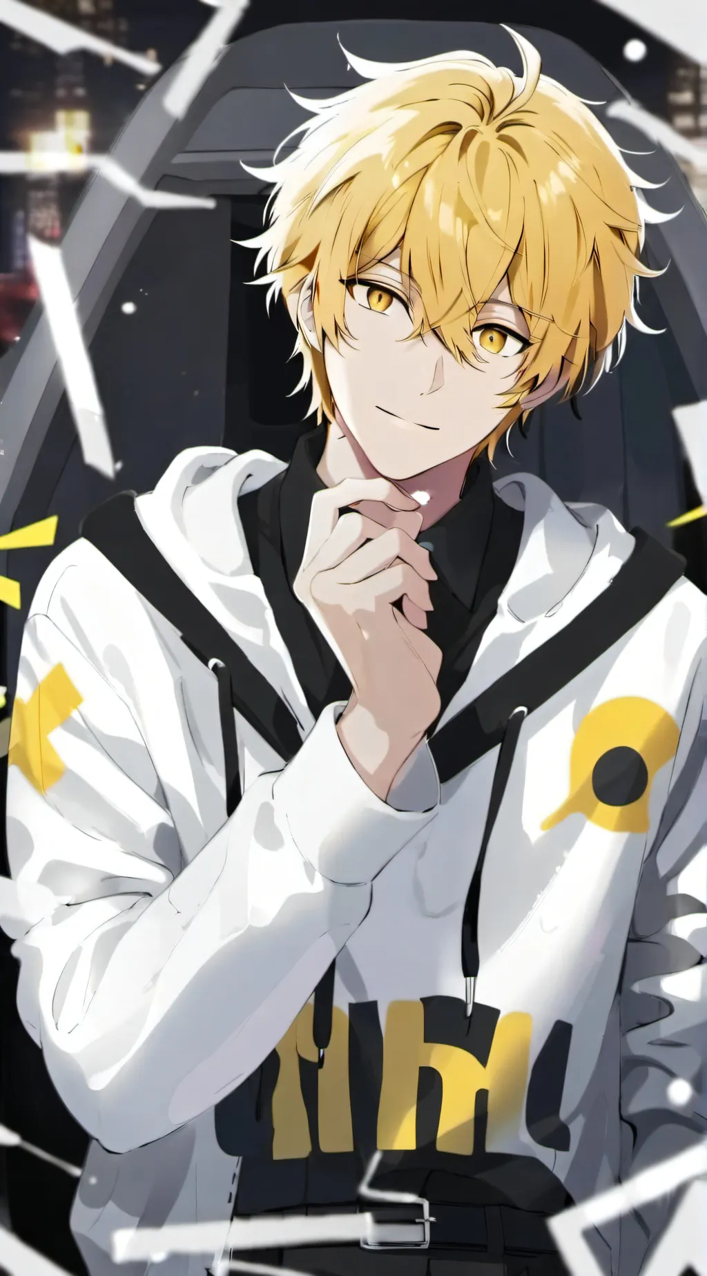 ai character: Apollo  background