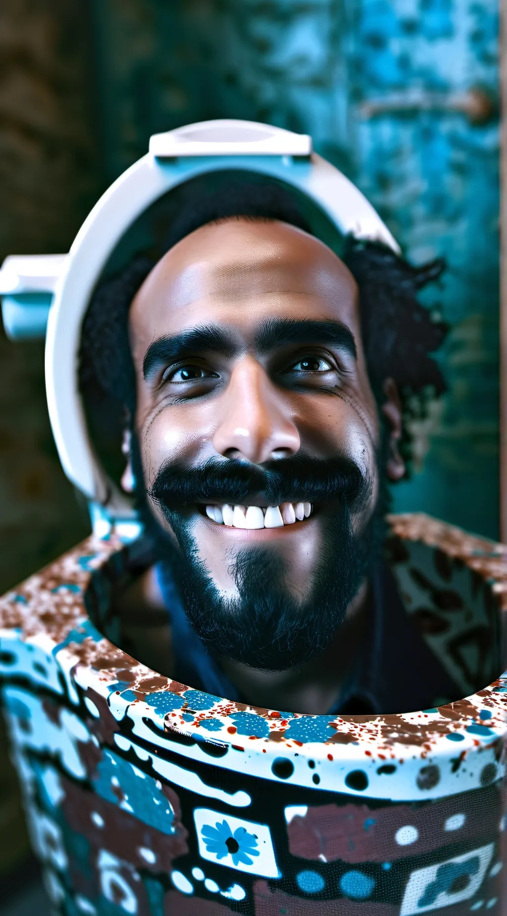 ai character: skibidi bub bum background