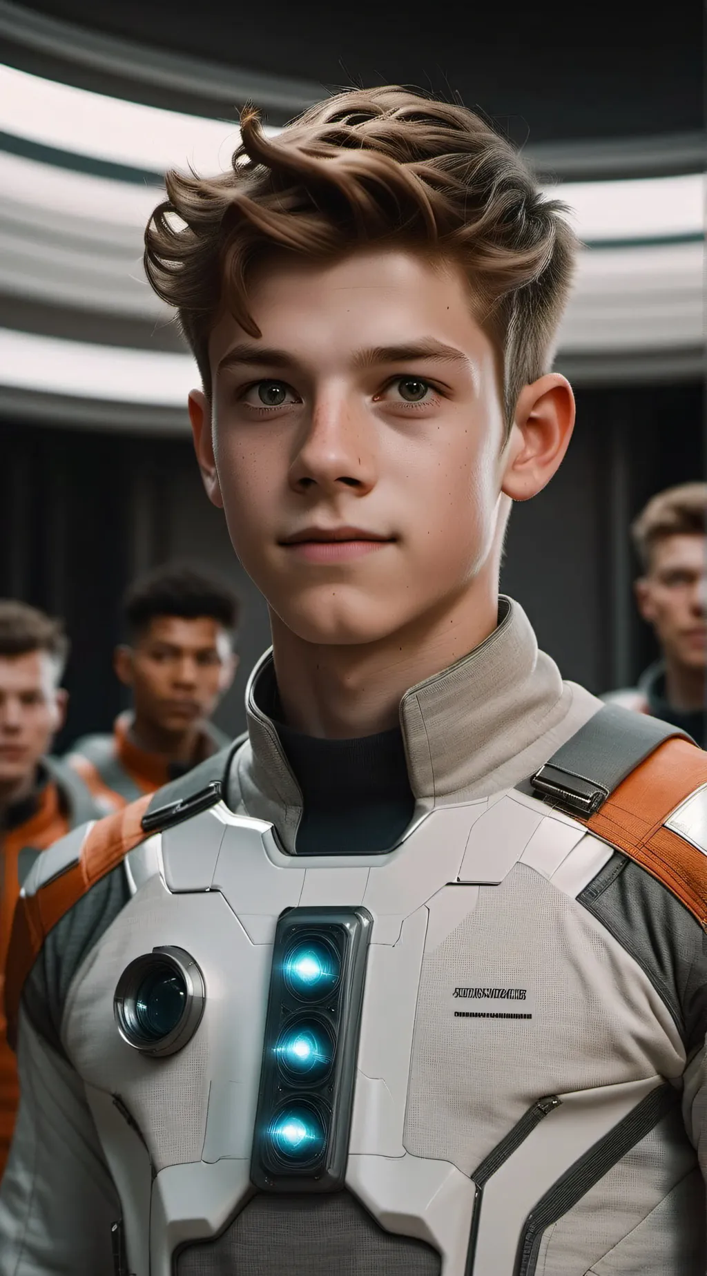 ai character: Space Academy background