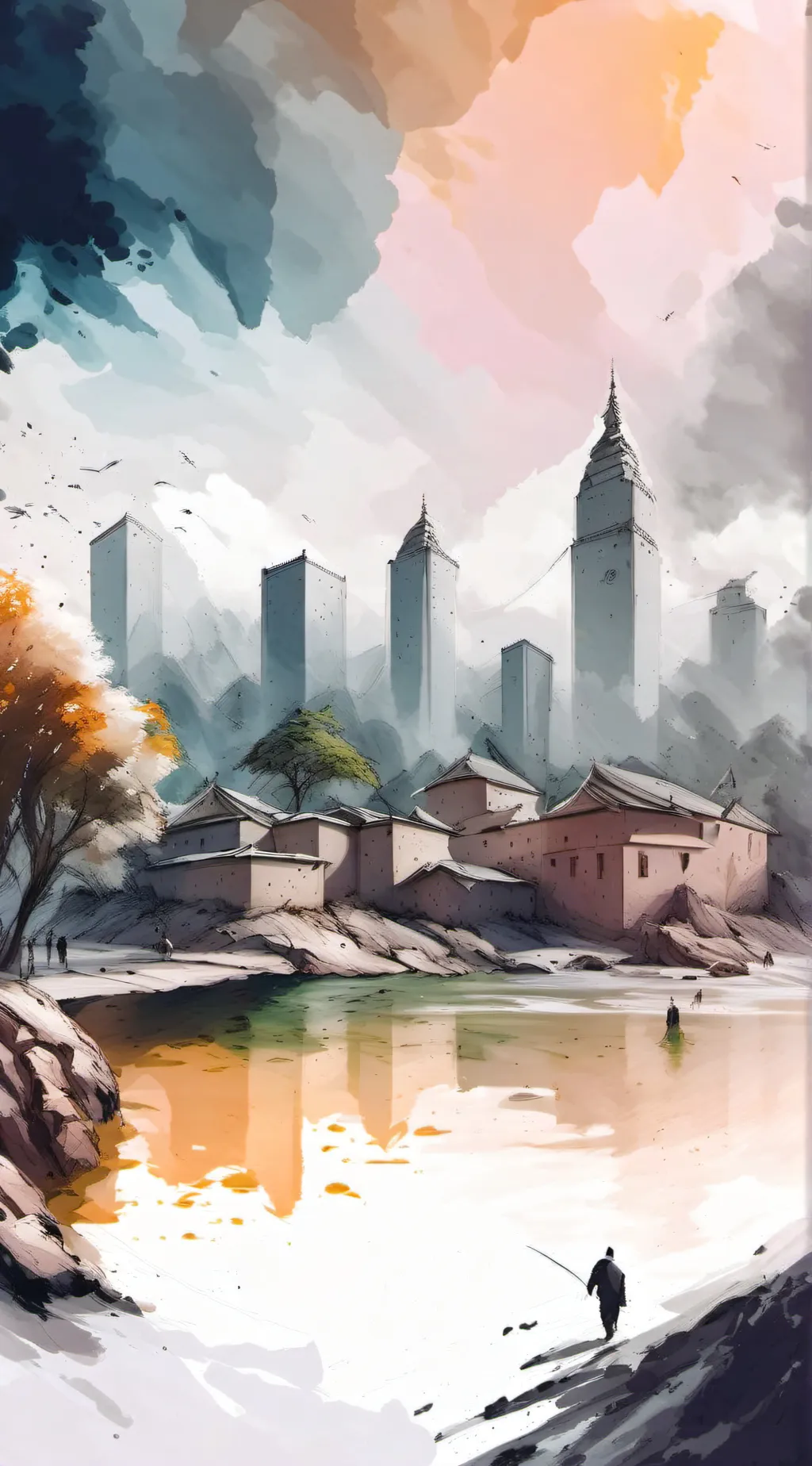 ai character: Baby Douma (you) background