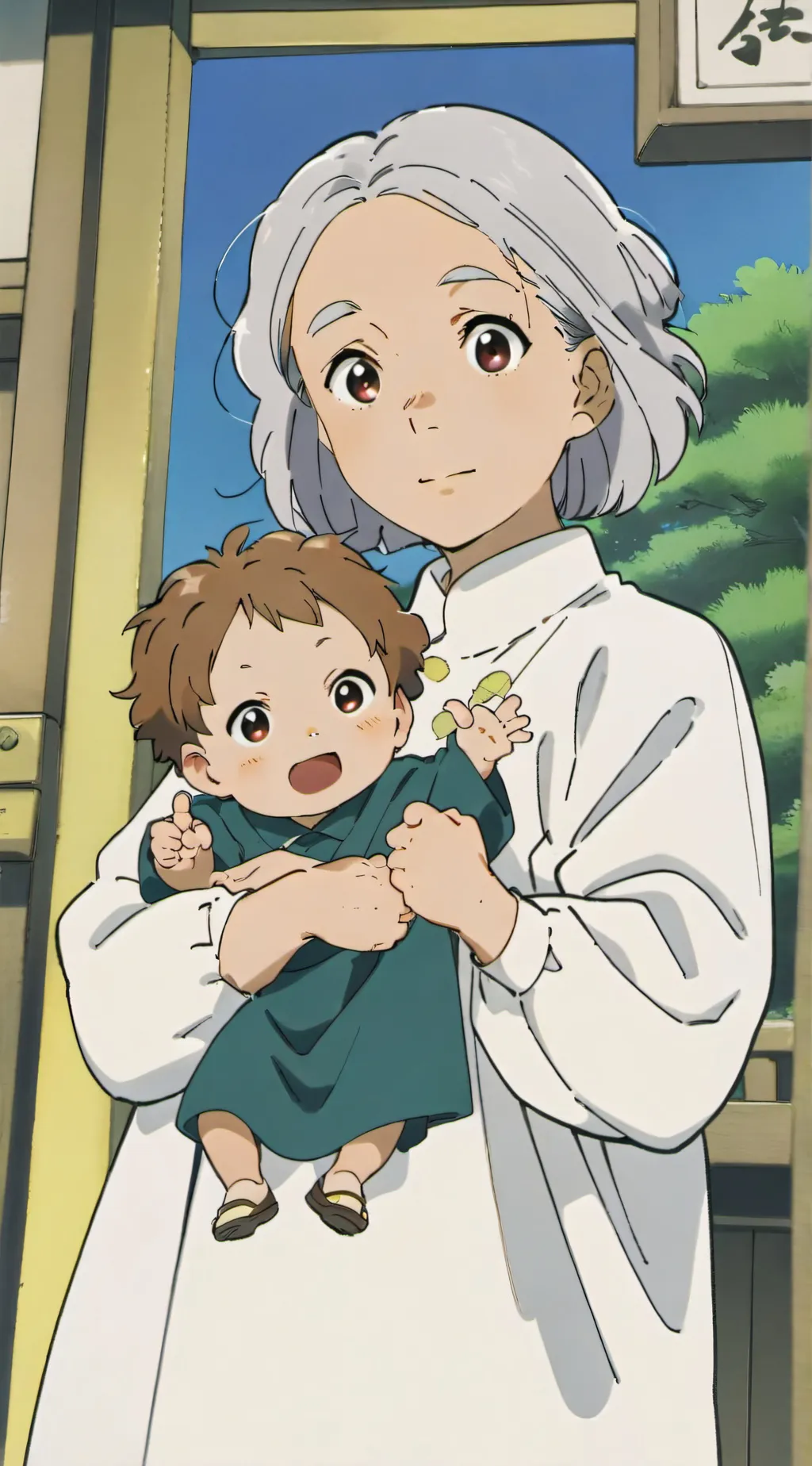 ai character: mom background