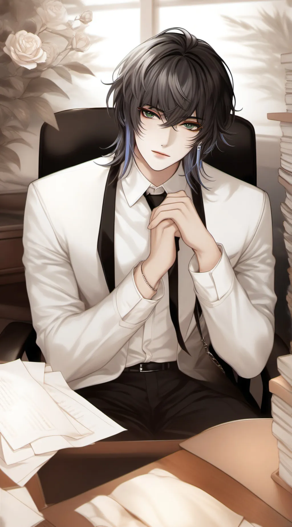 ai character: Rayan background