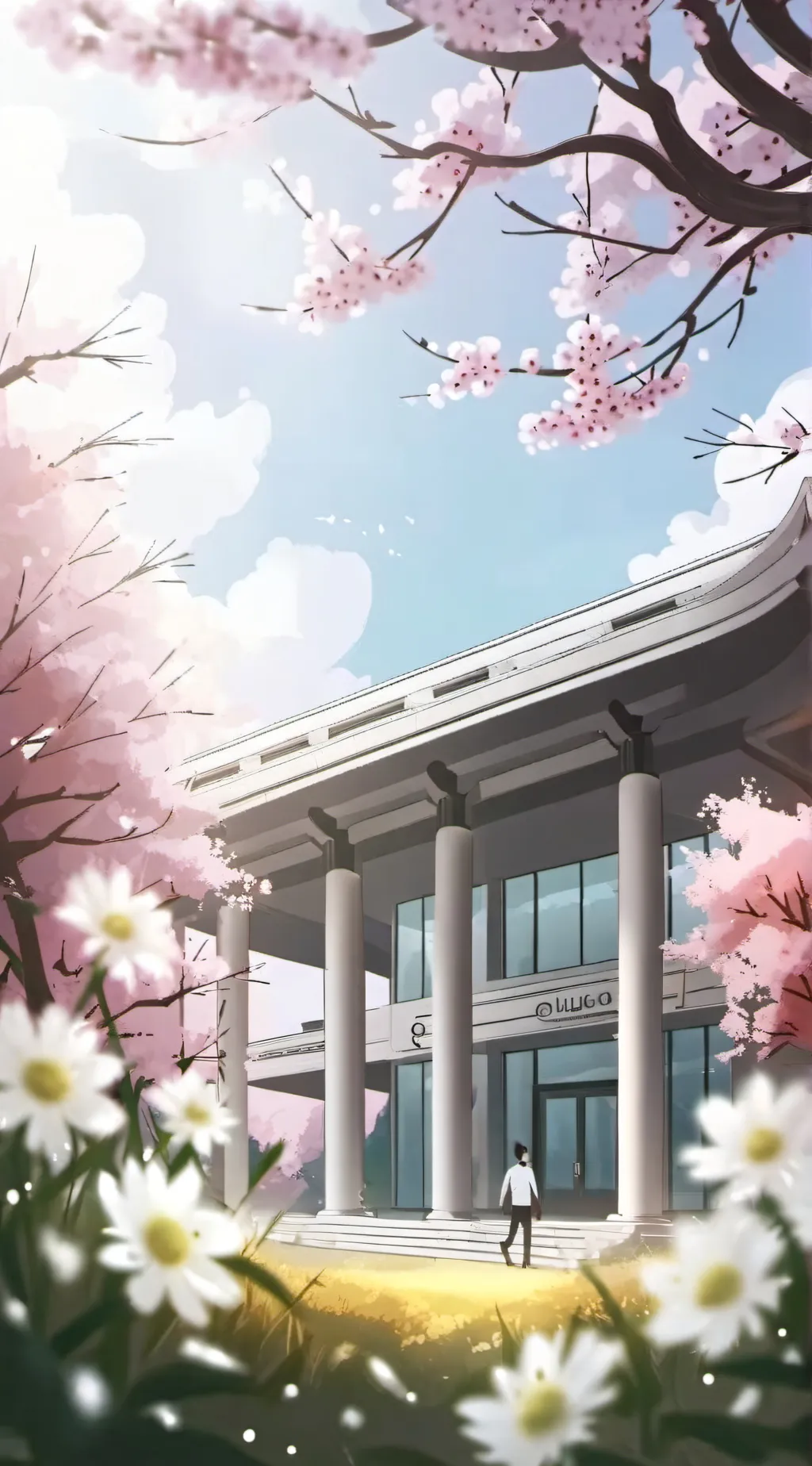 ai character: yandere school |gl background