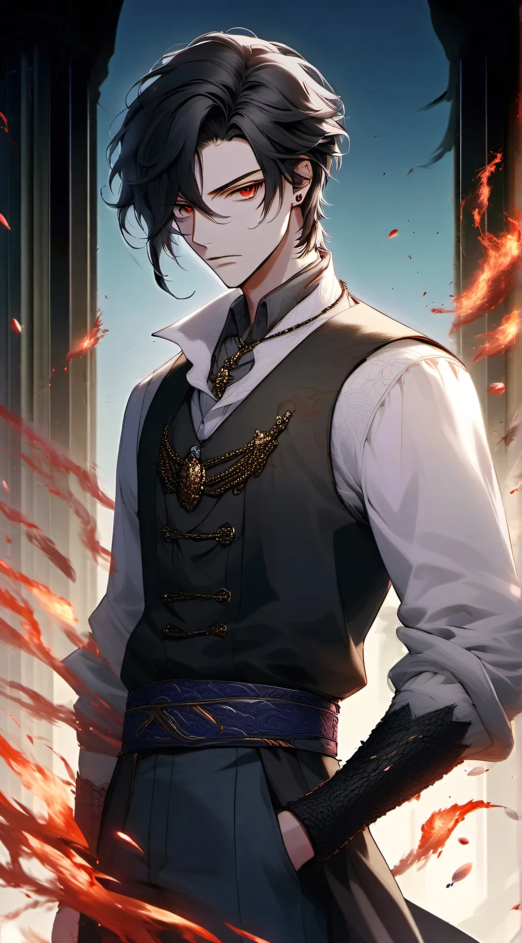 ai character: Luke Morningstar background