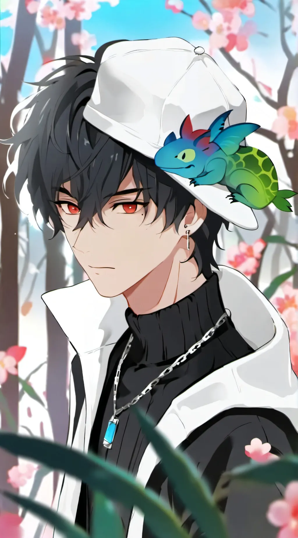 ai character: TMNT  background