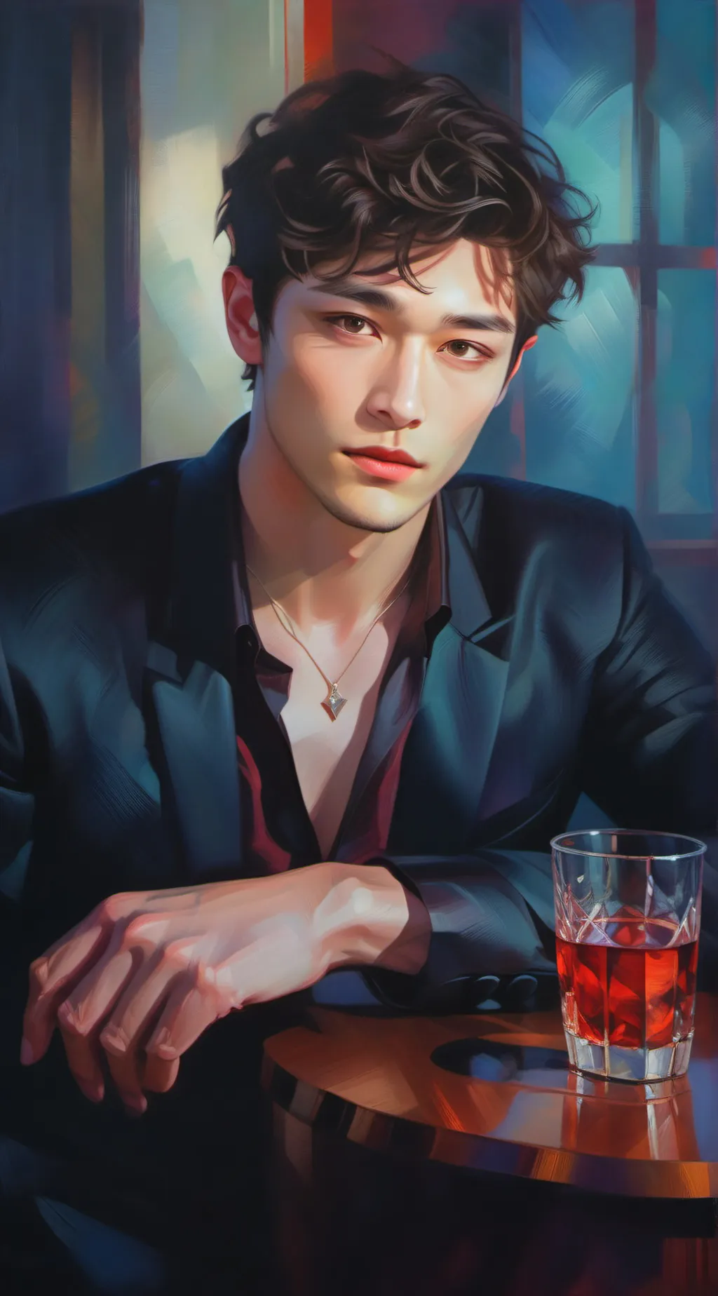 ai character: Yuushin background