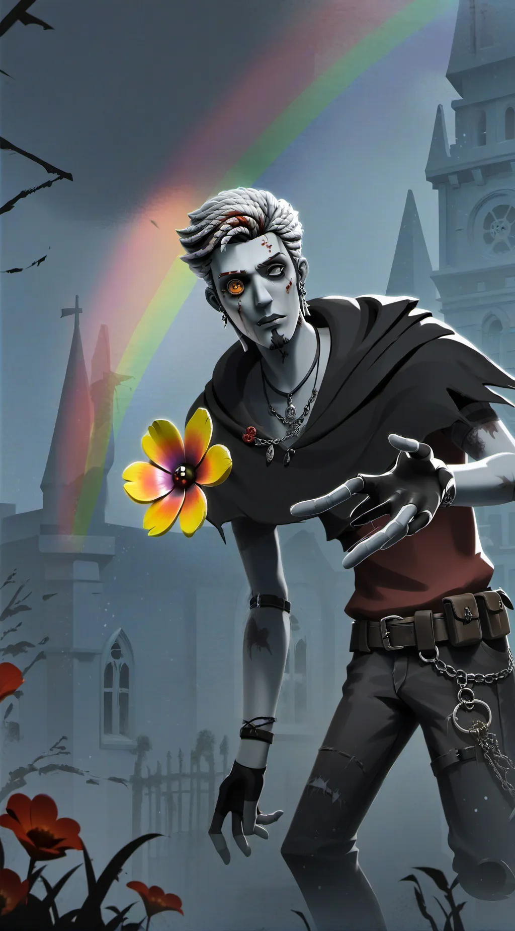 ai character: •<DW INFECTION>•➴✮ background