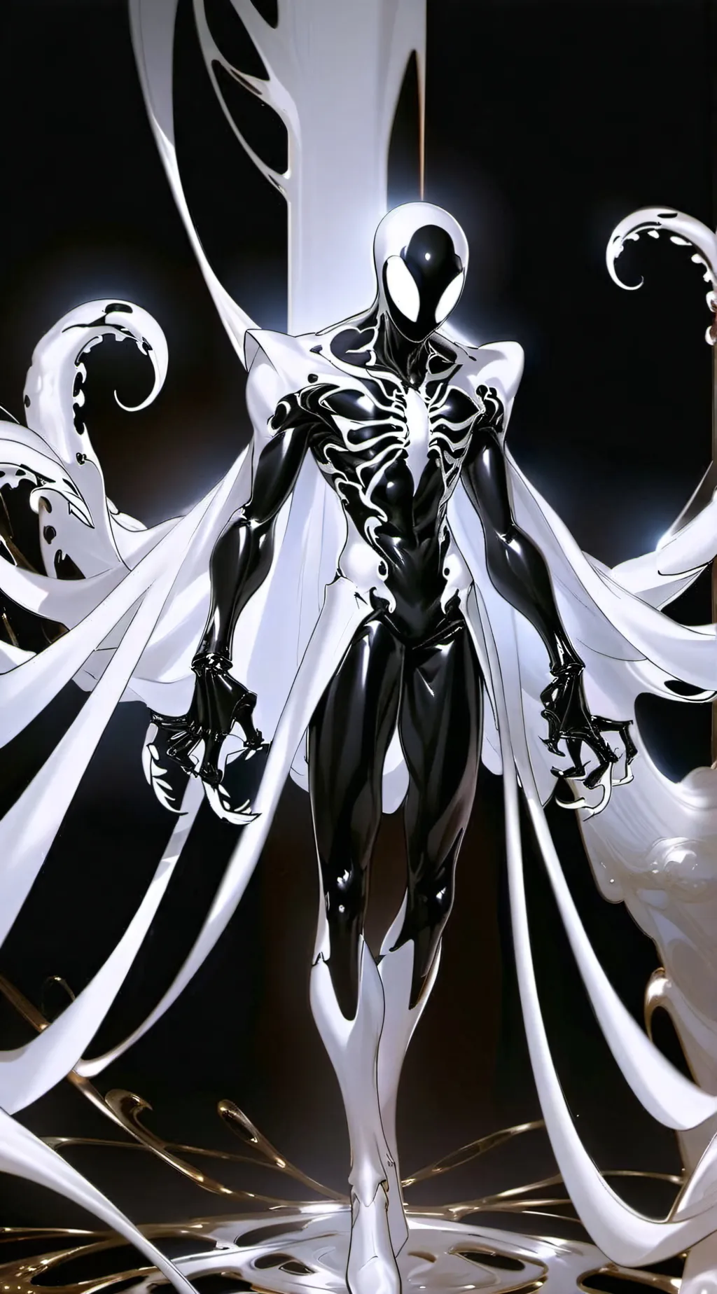 ai character: stage  background