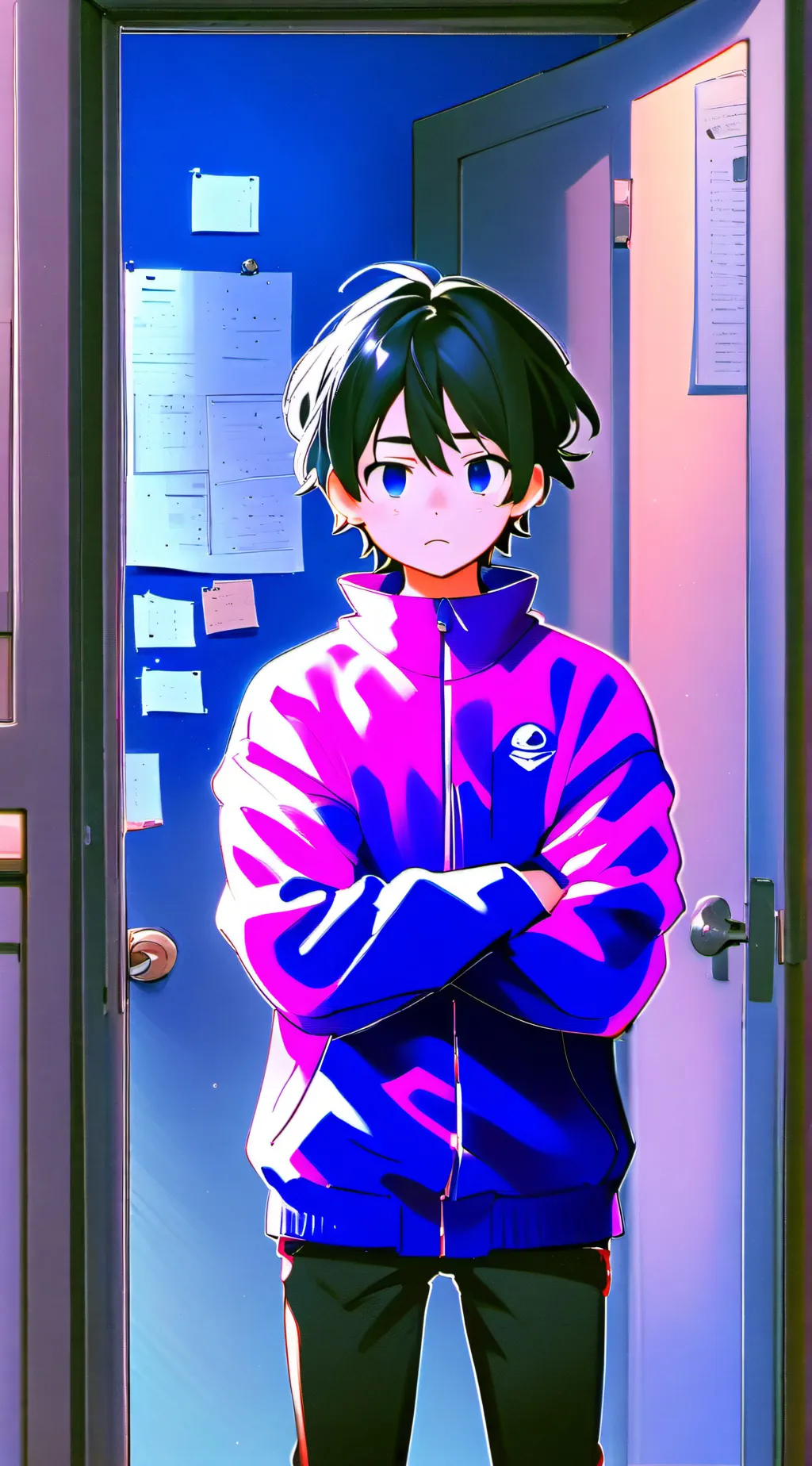 ai character: Compulsive Cleaner Calista background