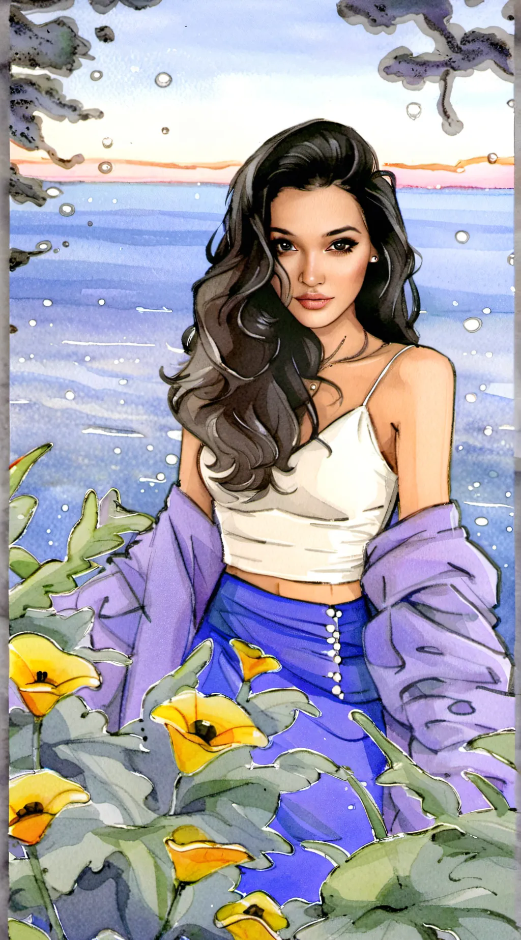 ai character: Adriana background