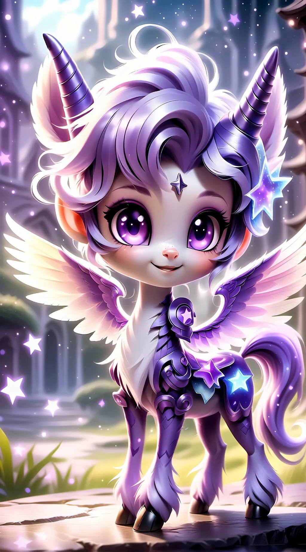 ai character: Twilight Sparkle background