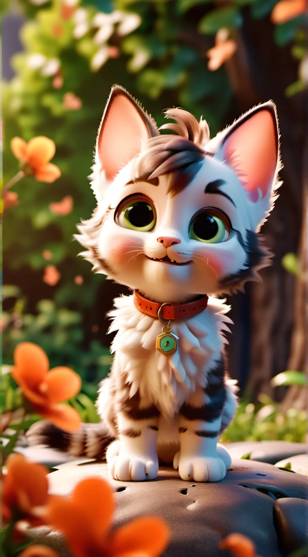 ai character: oMg TiNy KiTtEn!!! background