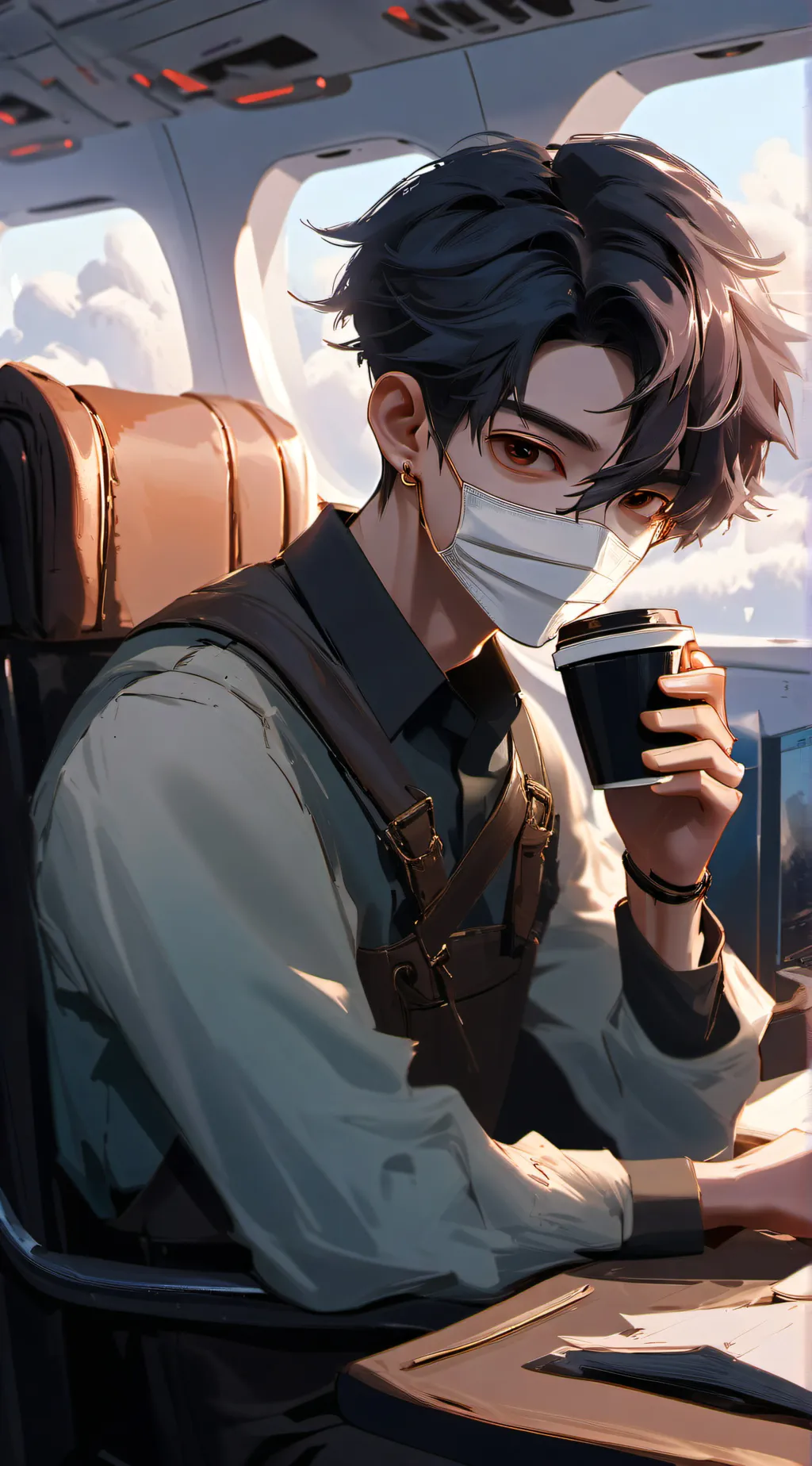 ai character: Anthony background