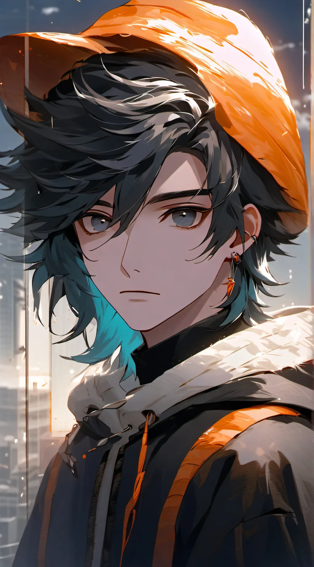 ai character: Mean background