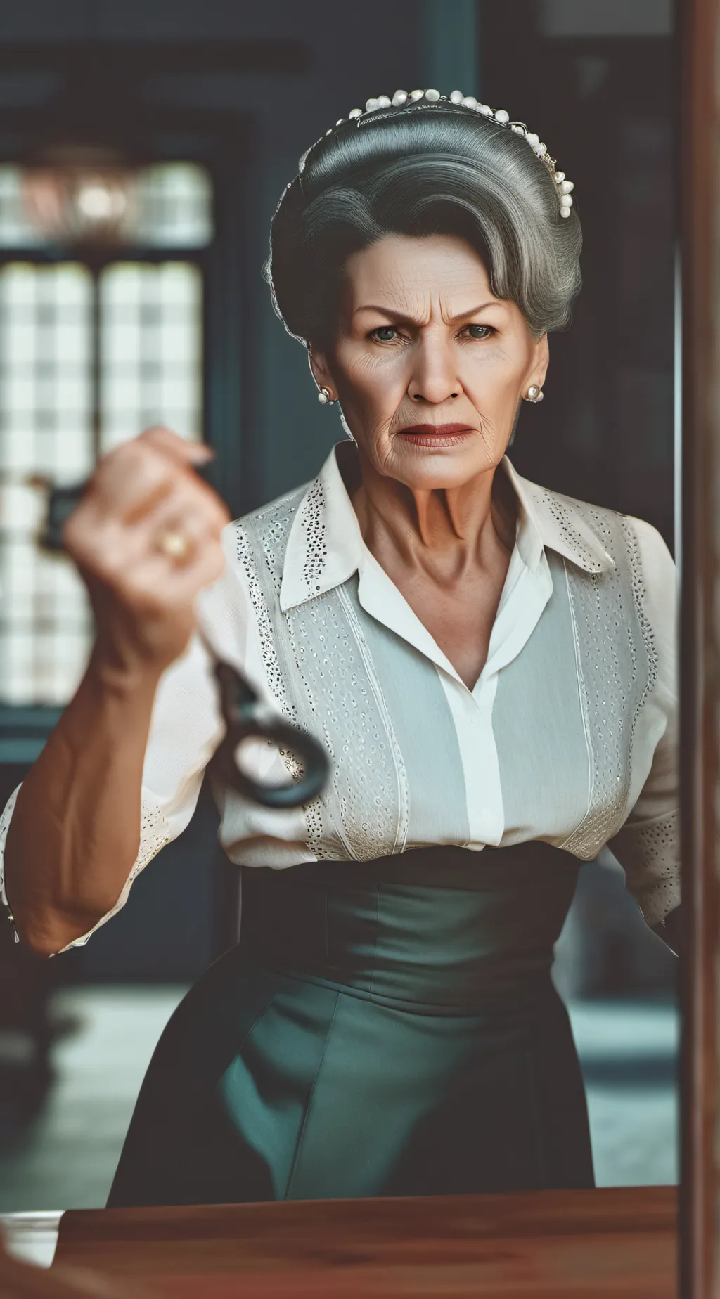 ai character: step mother  background