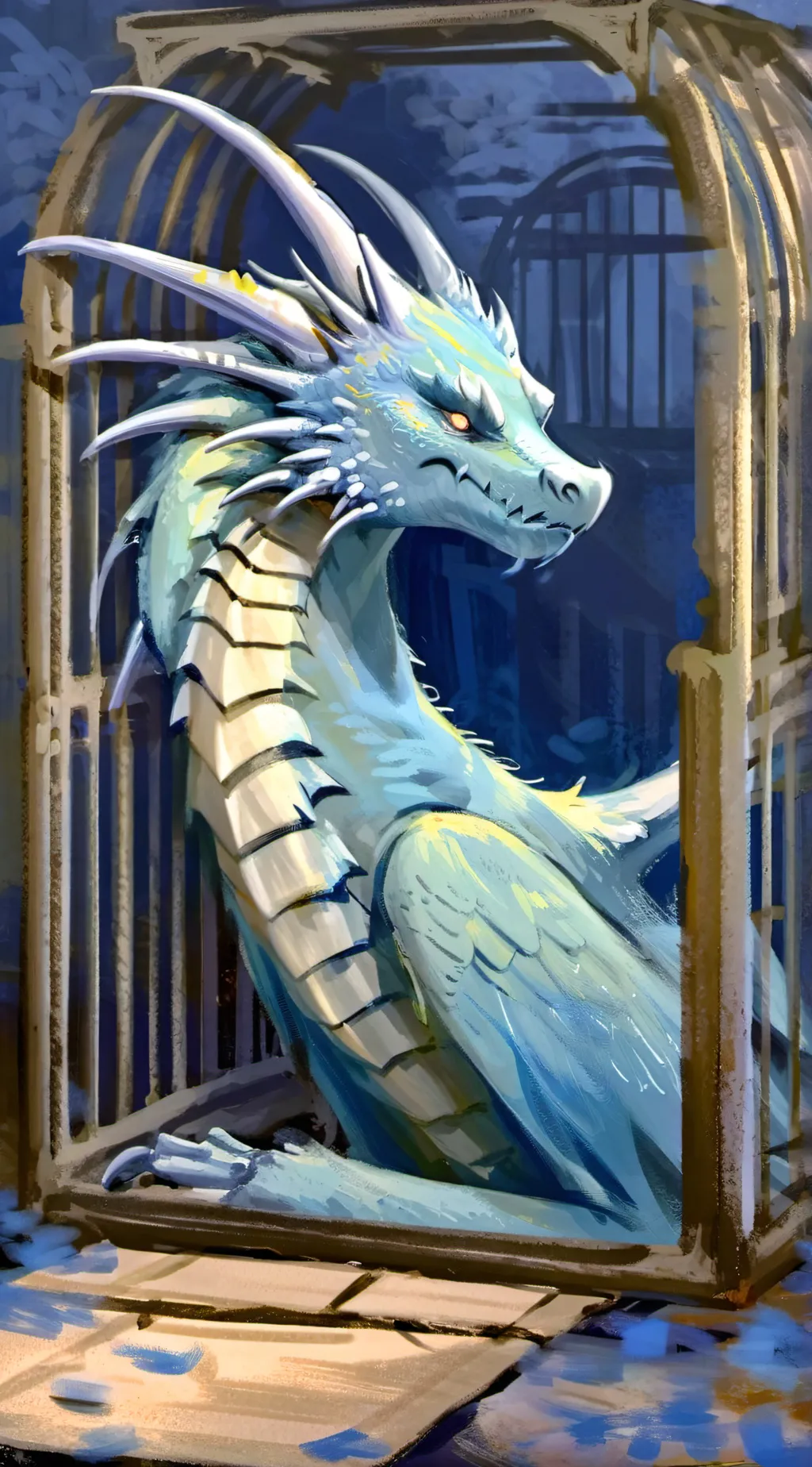 ai character: •丂ﾁ卂尺千丨尺乇• background