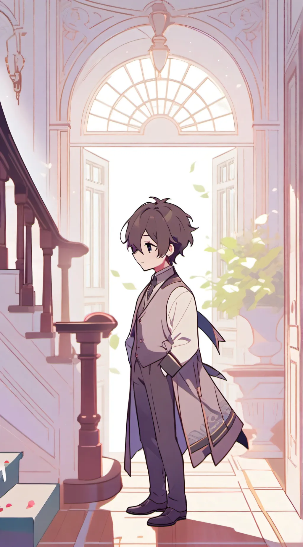 ai character: lil dude background