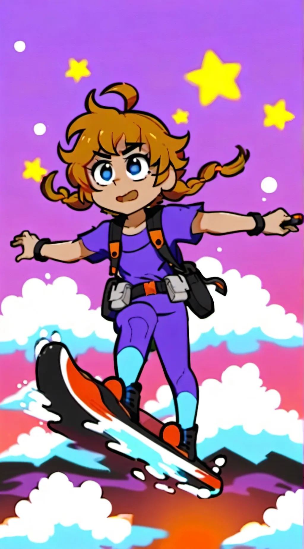 ai character: Elementary School background