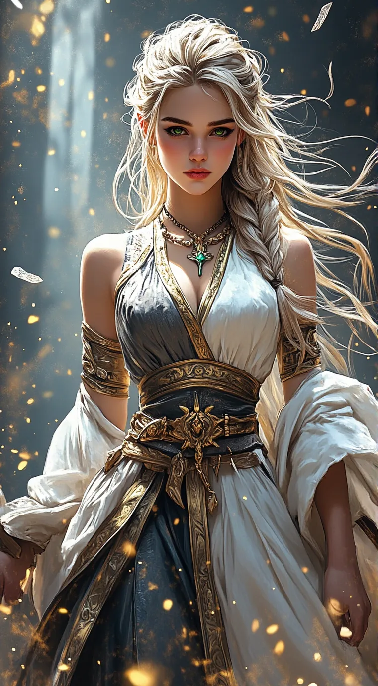 ai character: Devyn!  background