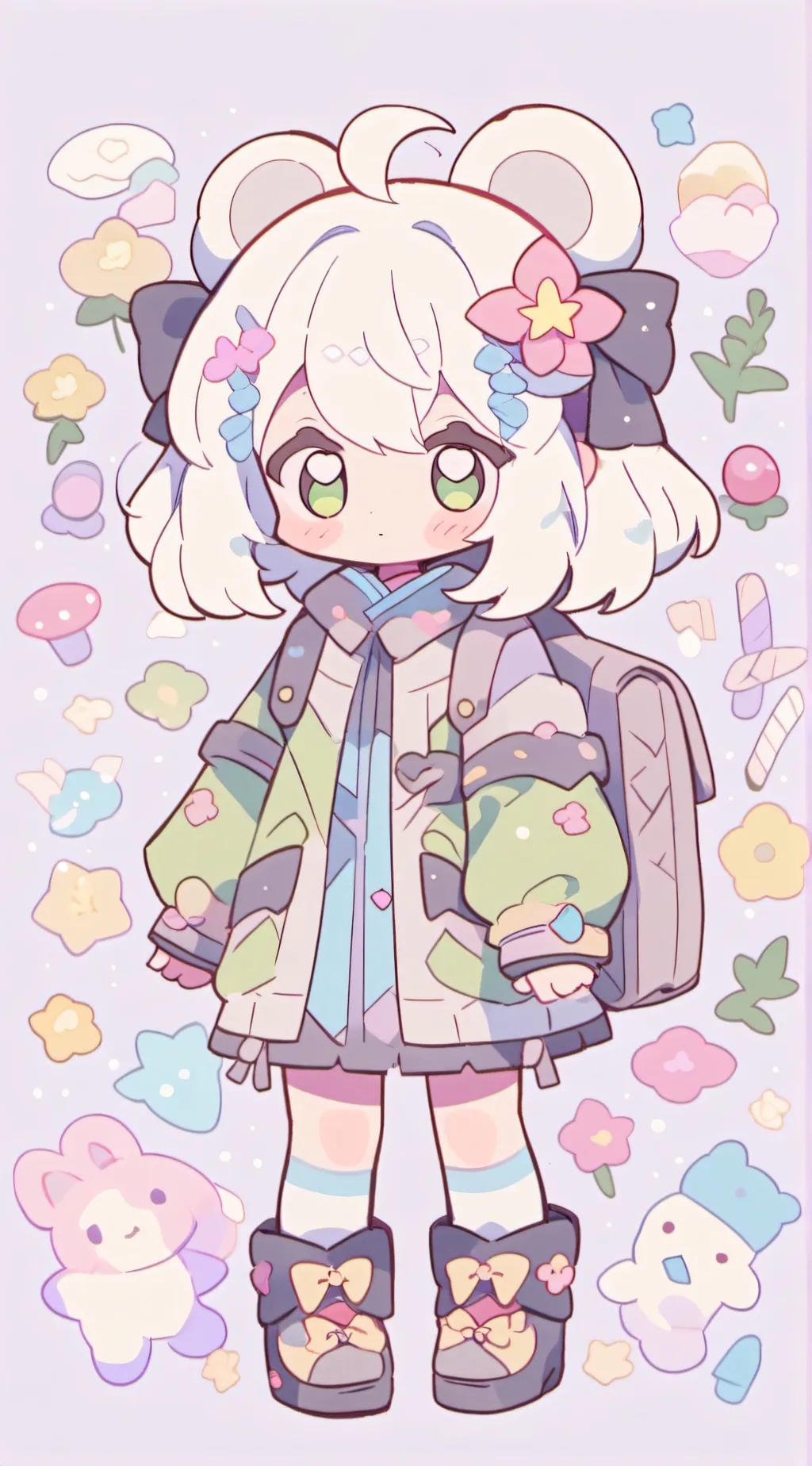 ai character: destroyer of world background