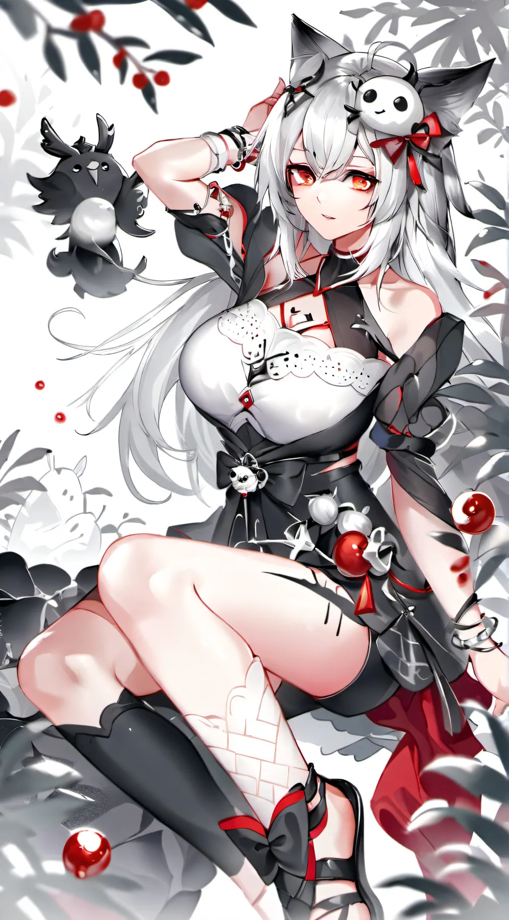 ai character: Mari background