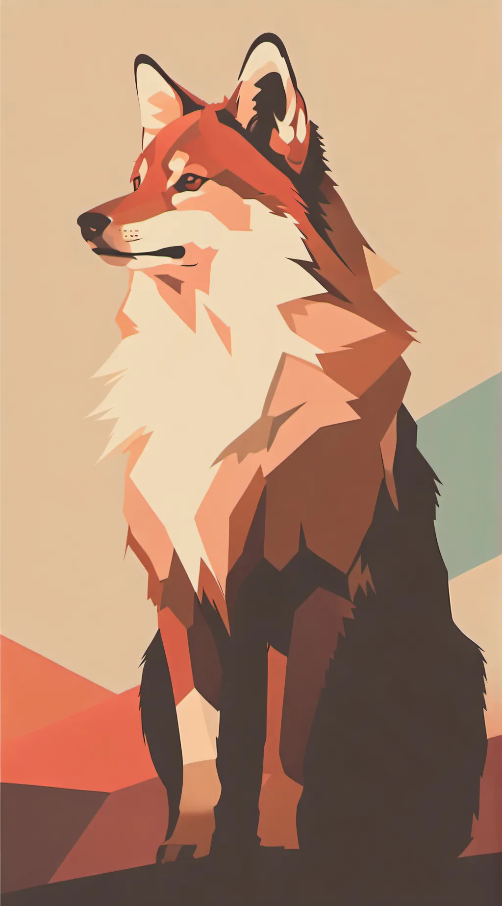 ai character: furry infection  background