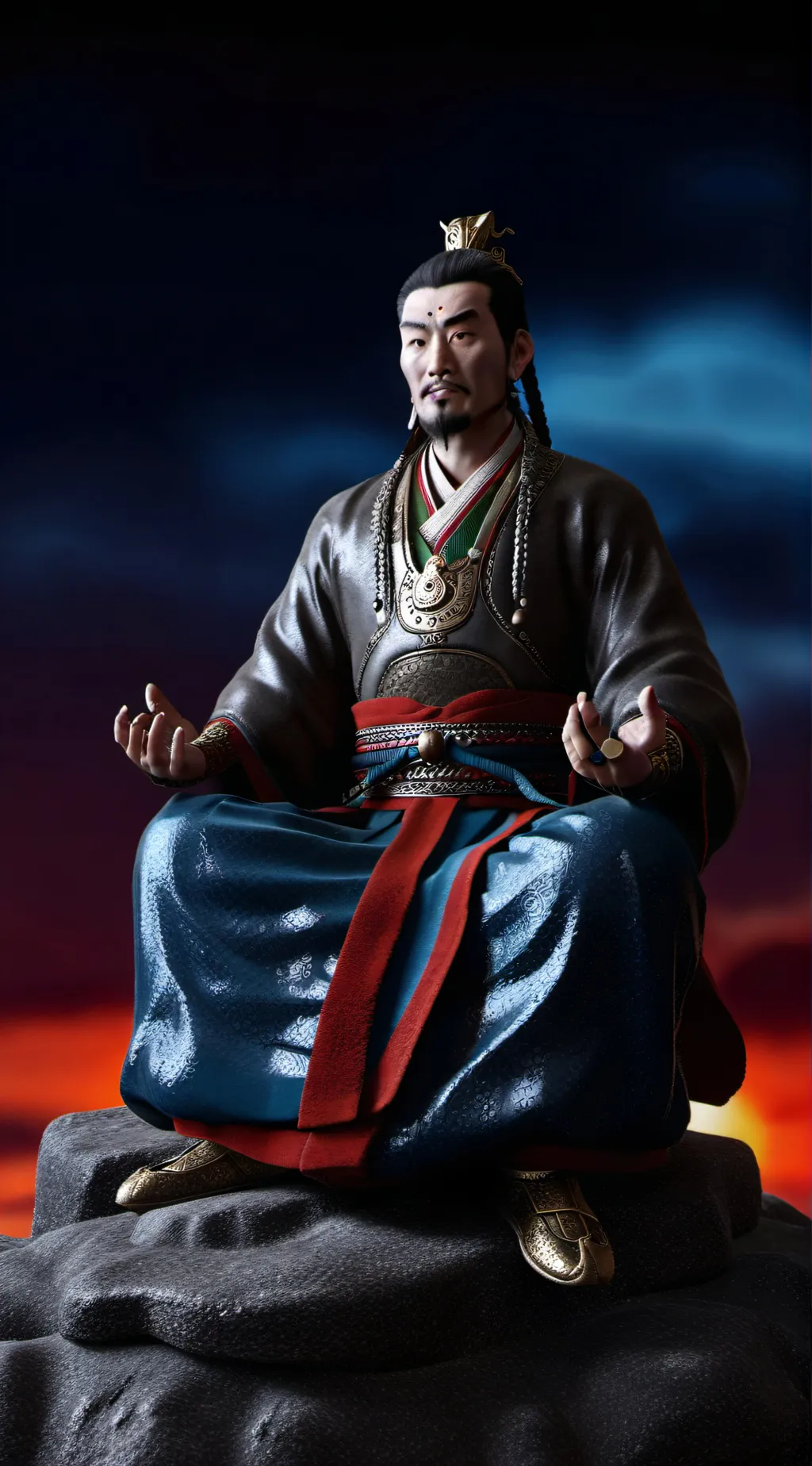 ai character: Chong ching background